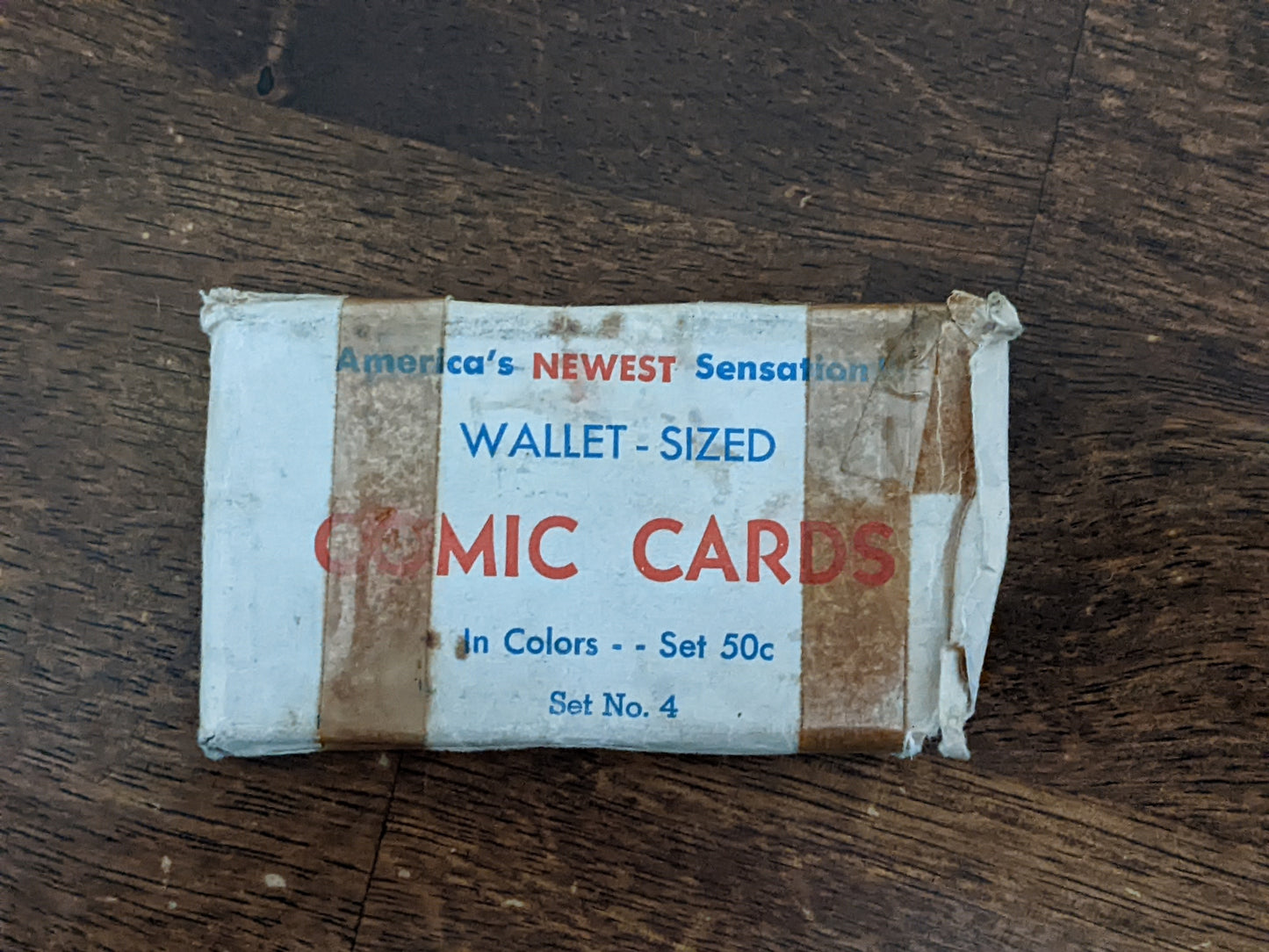 1950s or 1960s Comic Cards Set #4 **Rare