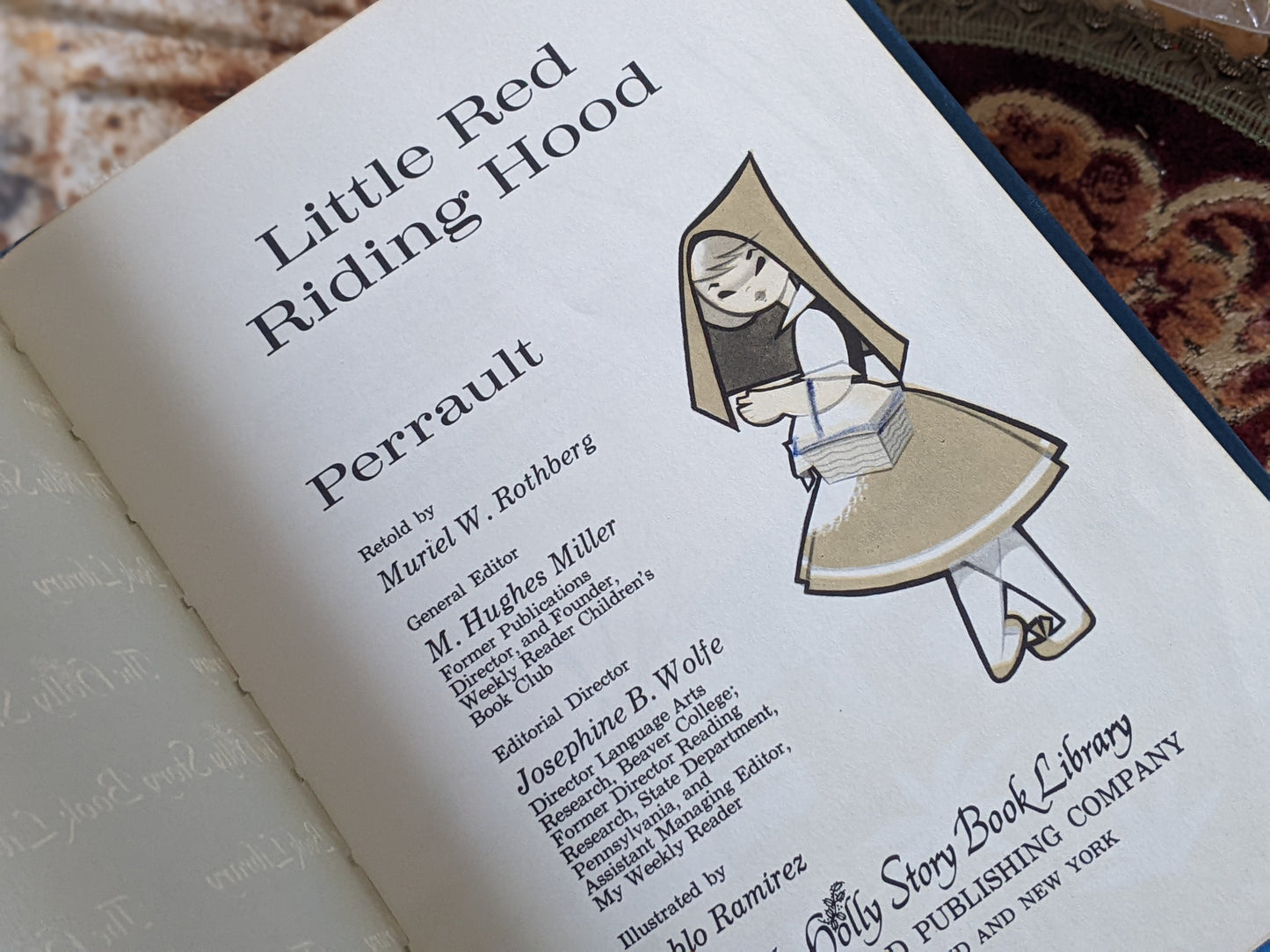 1965 Pablo Ramirez Little Red Riding Hood Picture Book