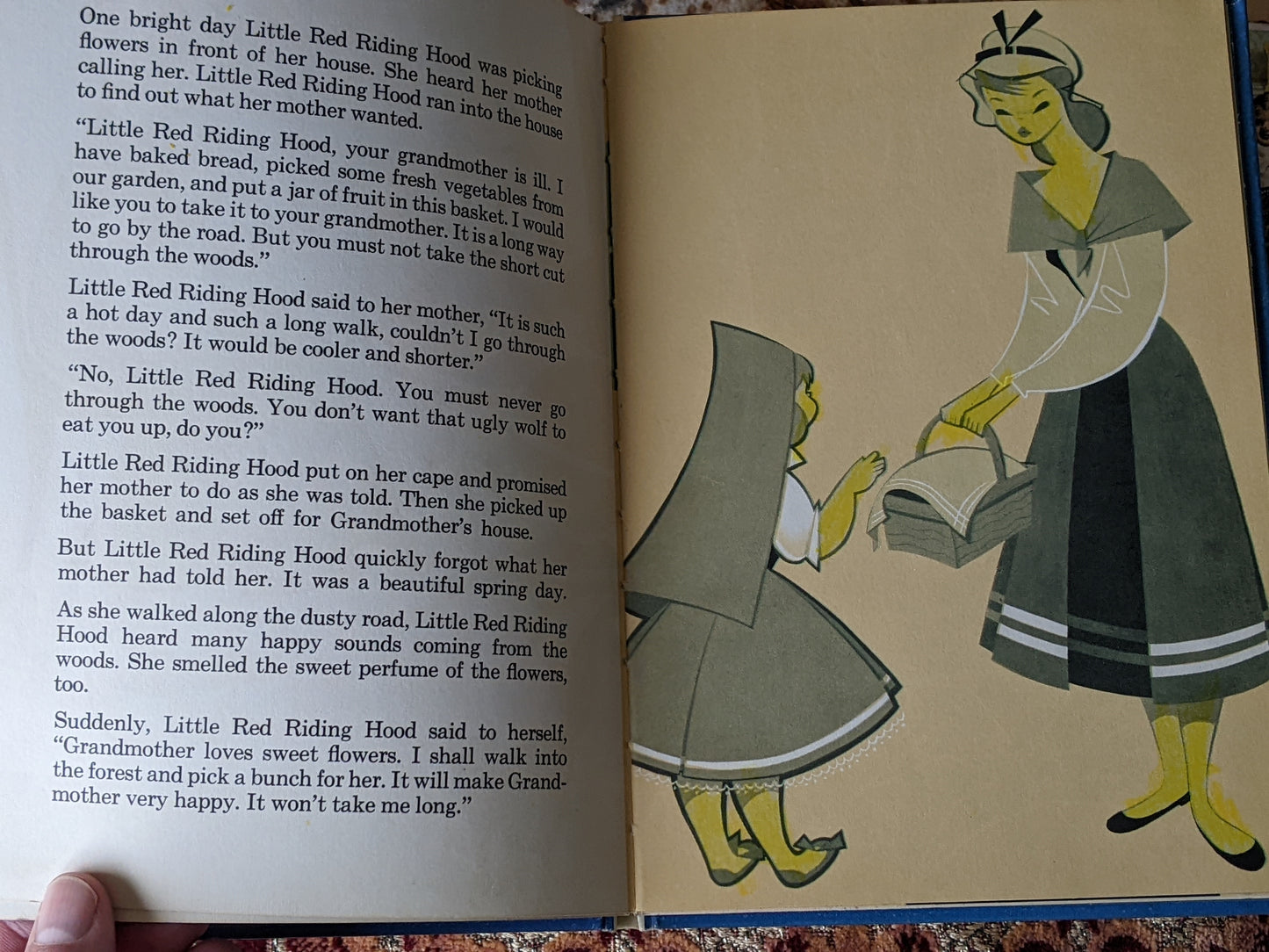 1965 Pablo Ramirez Little Red Riding Hood Picture Book