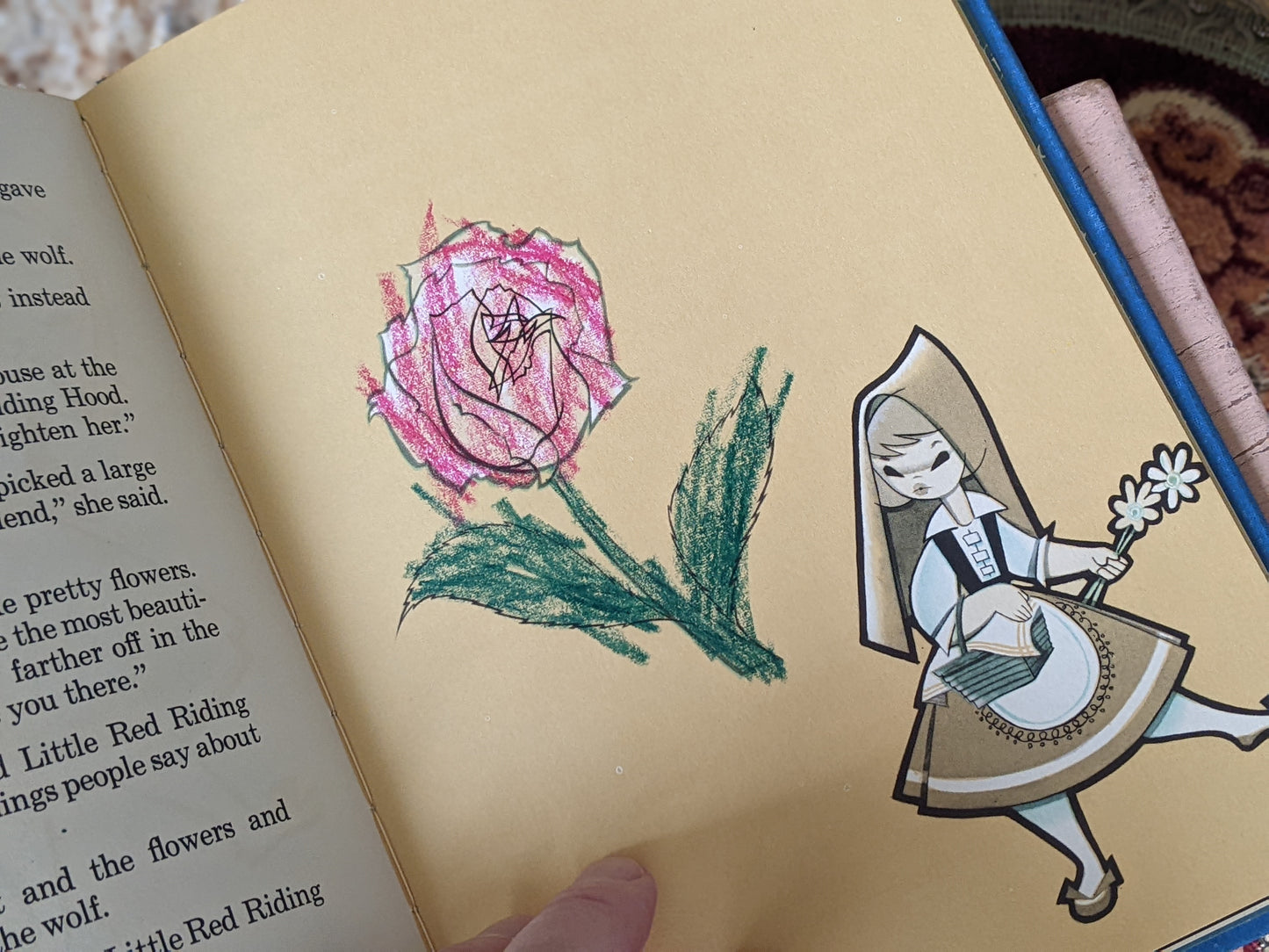 1965 Pablo Ramirez Little Red Riding Hood Picture Book