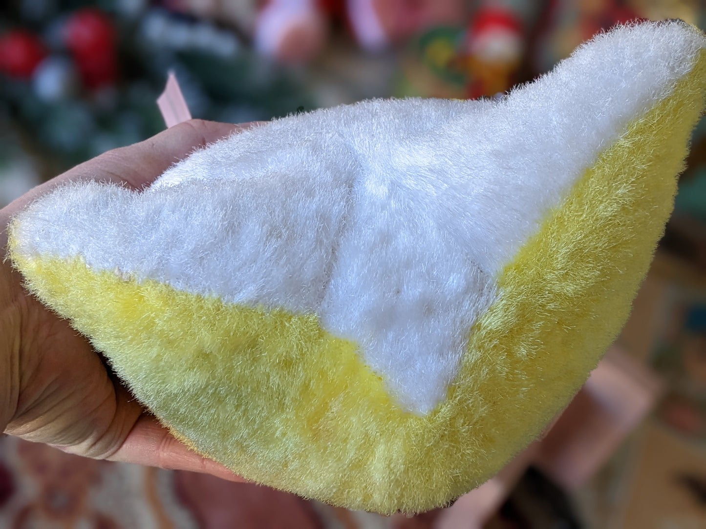 1950s Carnival Stuffed Bunny Prize Yellow Adorable !! Awesome Vintage Gifts & Collectibles
