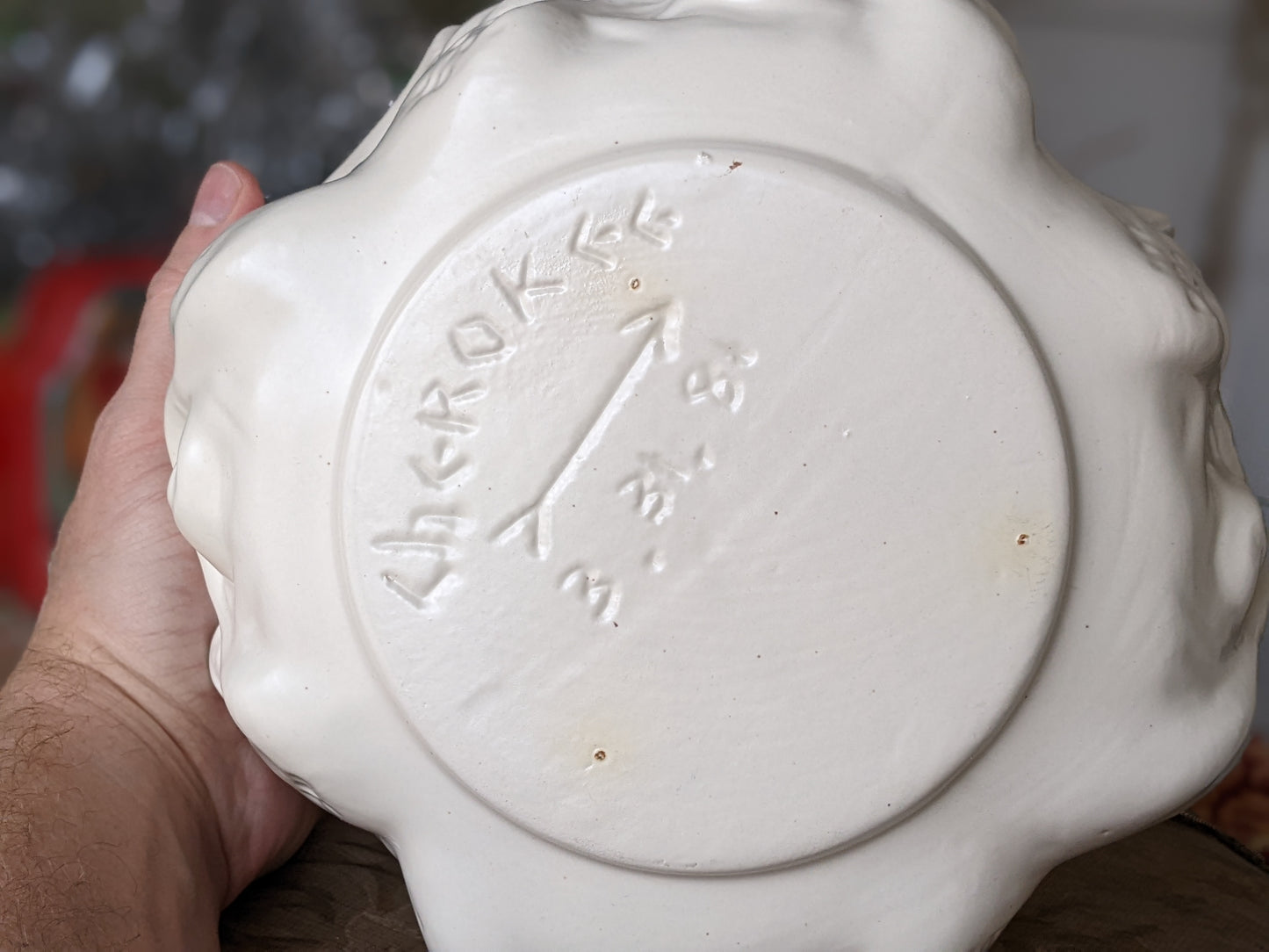 1981 Bulldog Planter Bowl **Rare!! **Dog Lovers