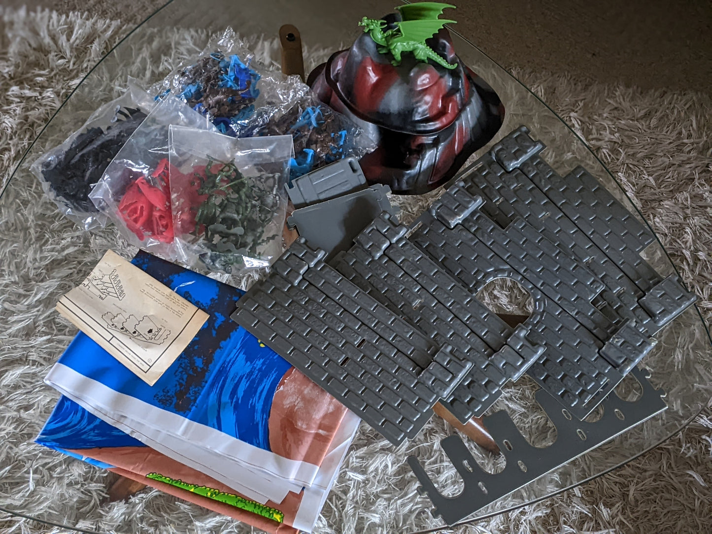 1982 Dragonriders Of The Styx Playset By DFC **Rare Playset