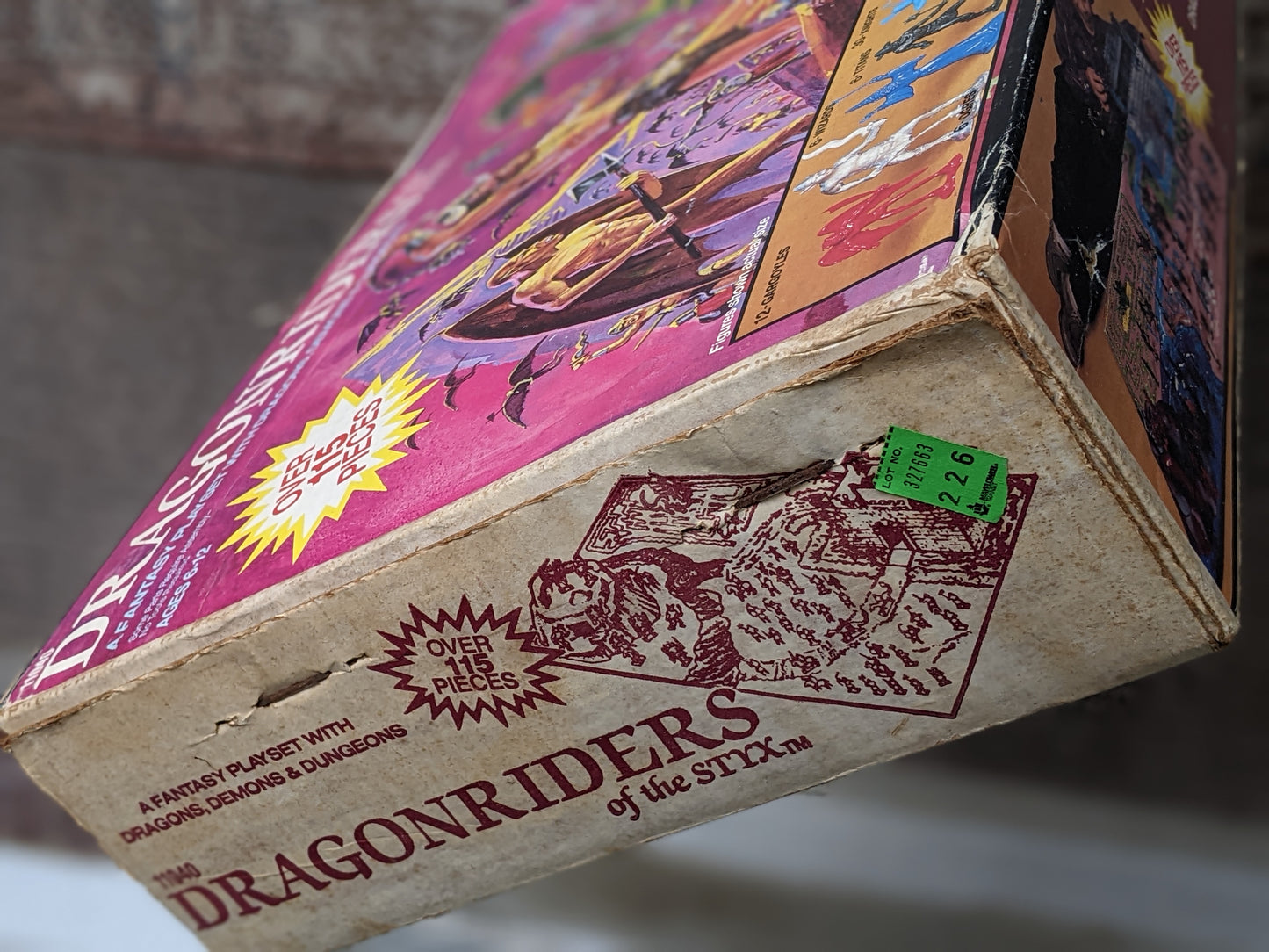 1982 Dragonriders Of The Styx Playset By DFC **Rare Playset