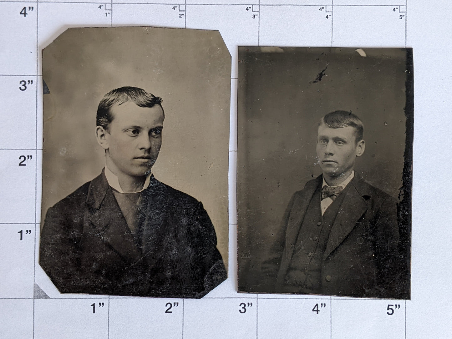 1800s Mens Portraits Original Tin Types **Captured Souls