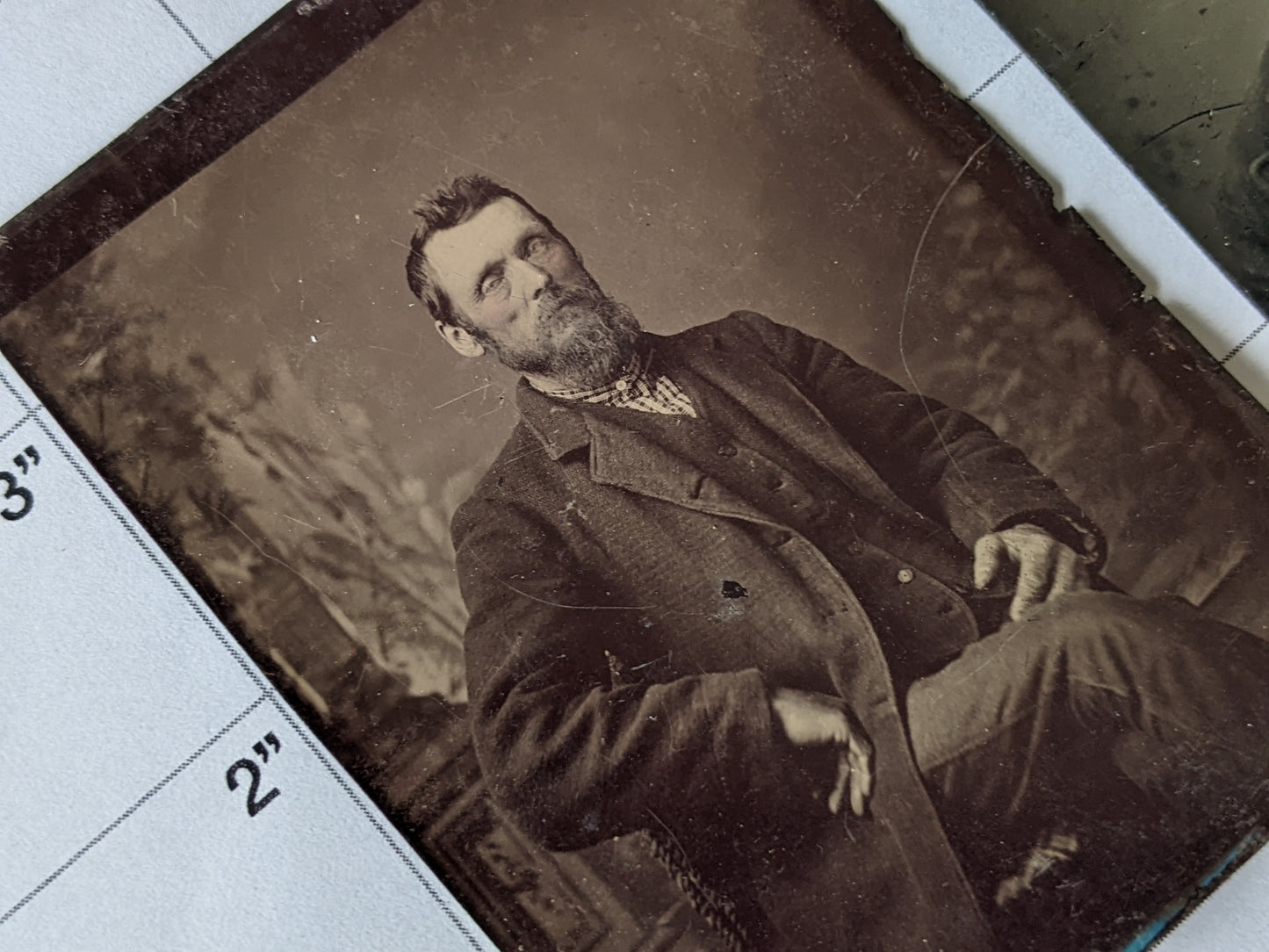 1800s Mens Portraits Original Tin Types **Powerful Character