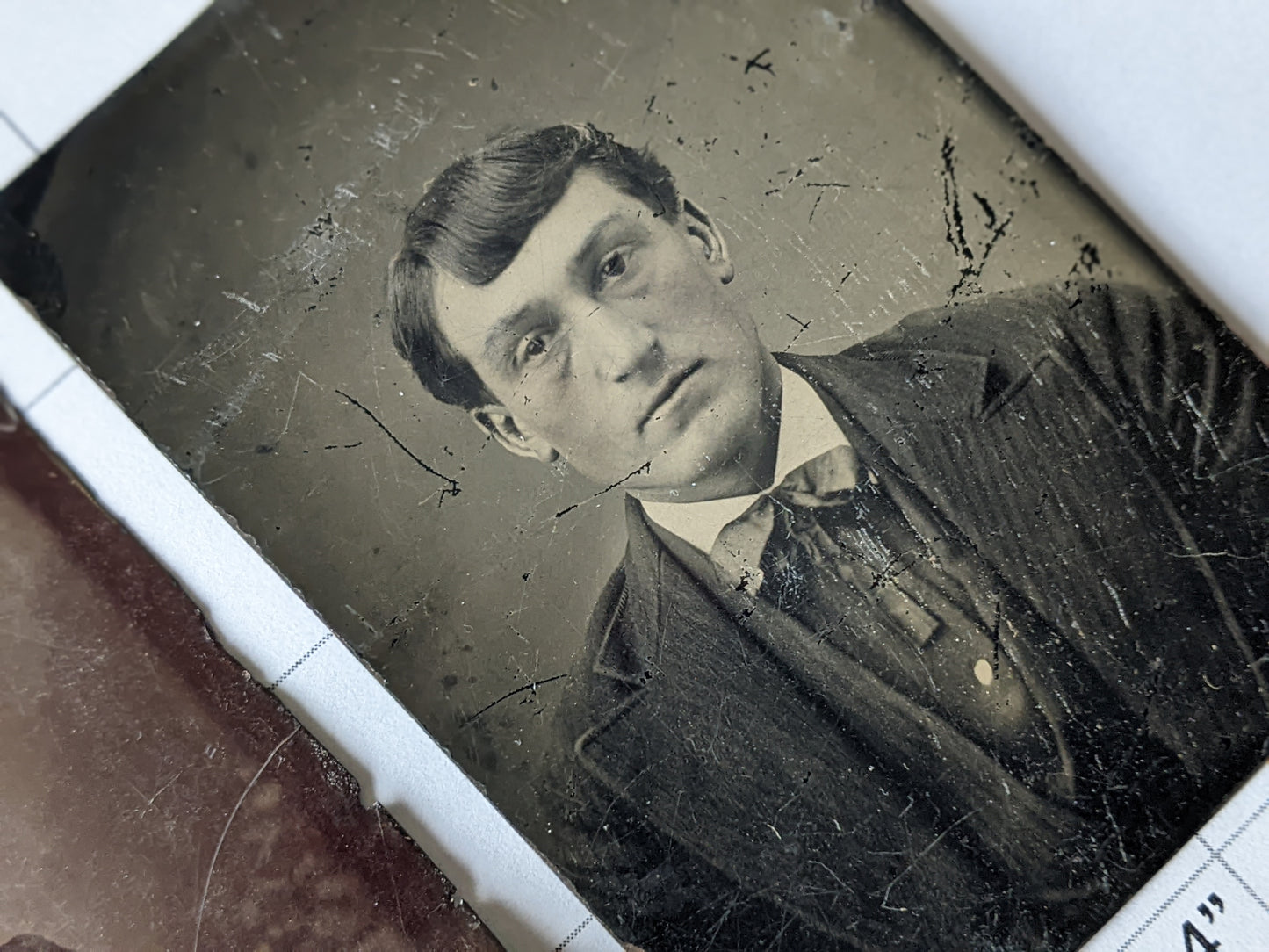 1800s Mens Portraits Original Tin Types **Powerful Character