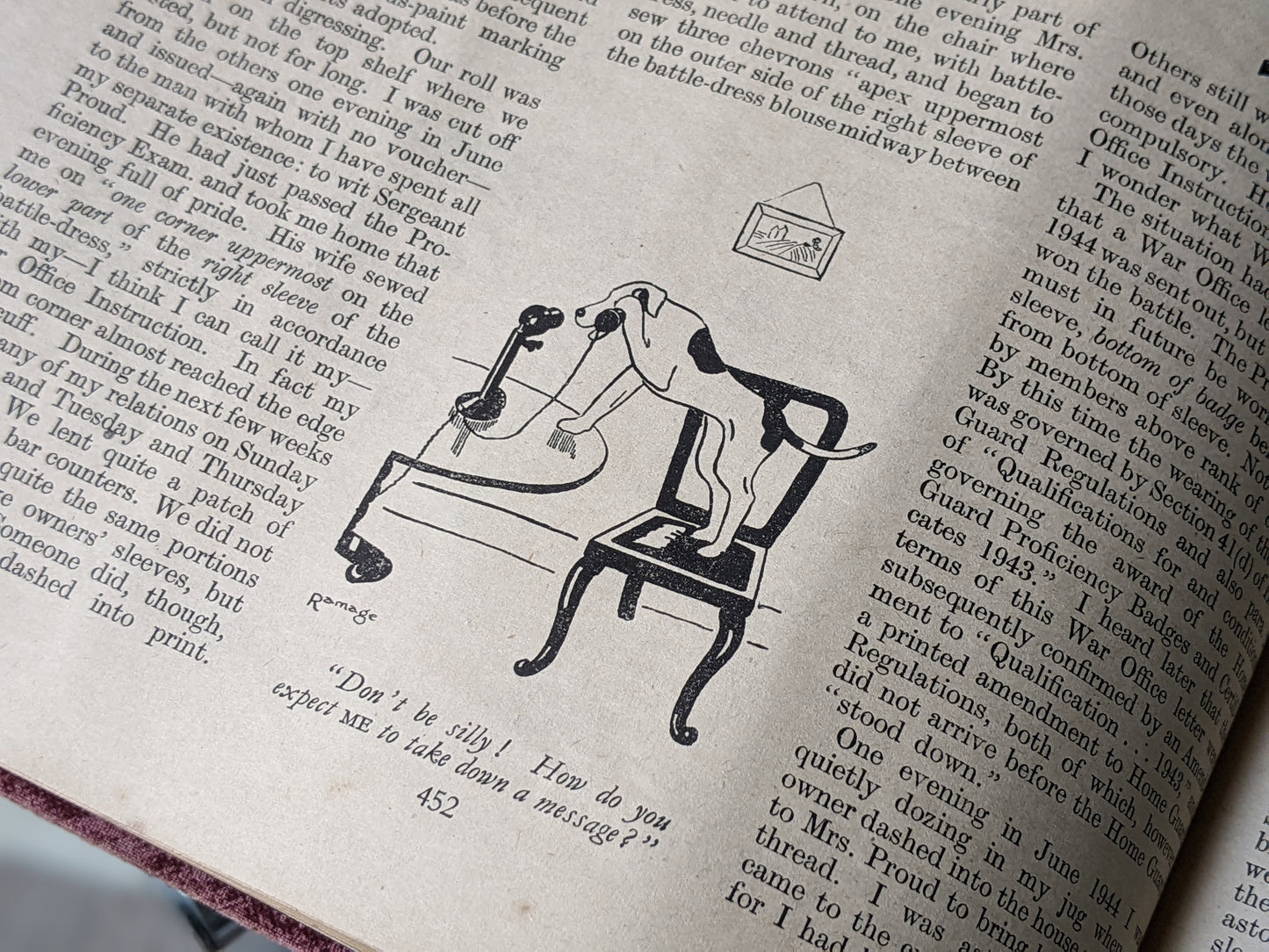 1947 Punch July-December Collection 630 Pages Hardcover Made in London England