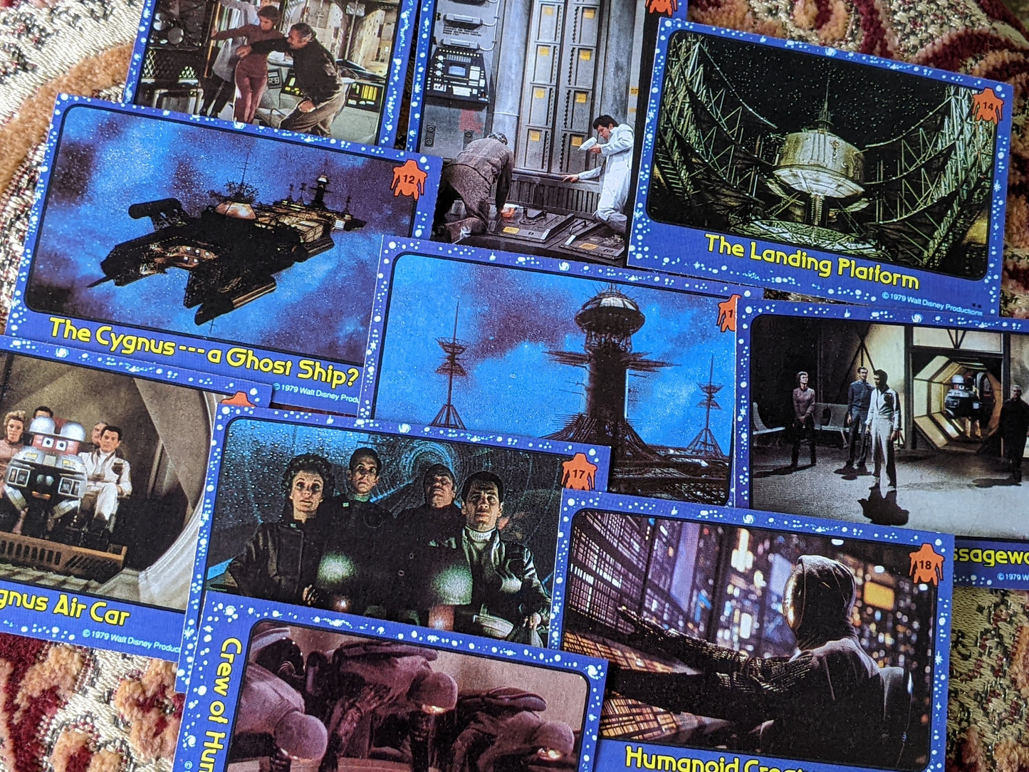 1979 The Black Hole Complete Collection by Walt Disney 88 Cards & 22 Stickers **Rare Quality