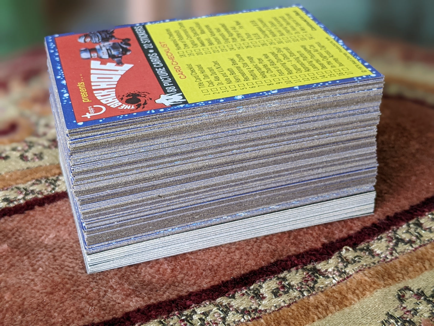 1979 The Black Hole Complete Collection by Walt Disney 88 Cards & 22 Stickers **Rare Quality