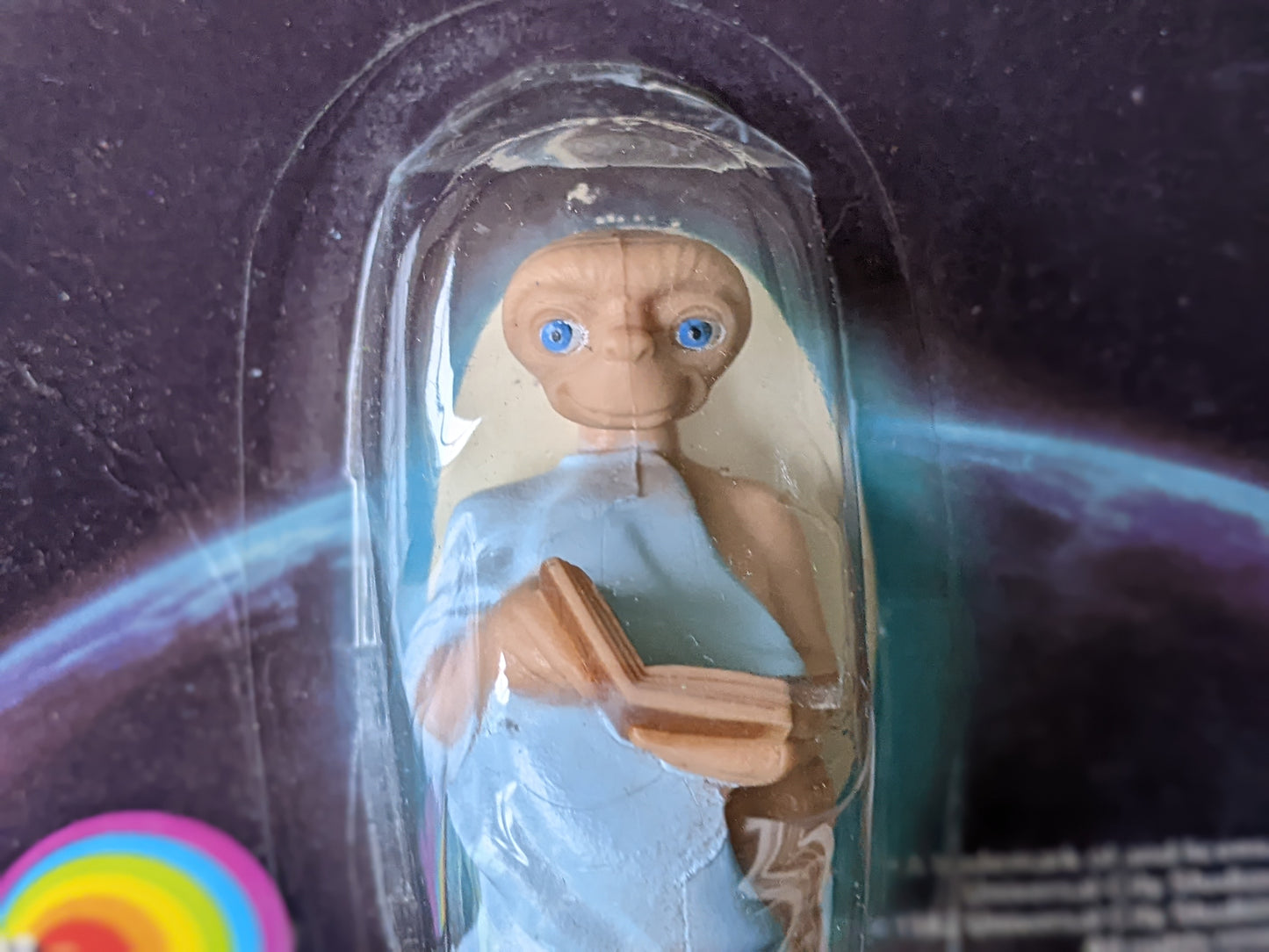 1982 E.T. Original Collectibles Collection **Blue Blanket with Book **New Old Stock