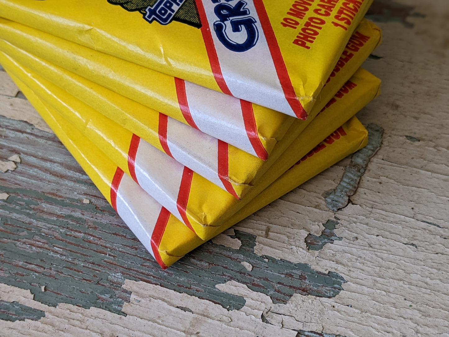 1984 Gremlins Sealed Original Wax Packs **Set of 5 WYSIWYG