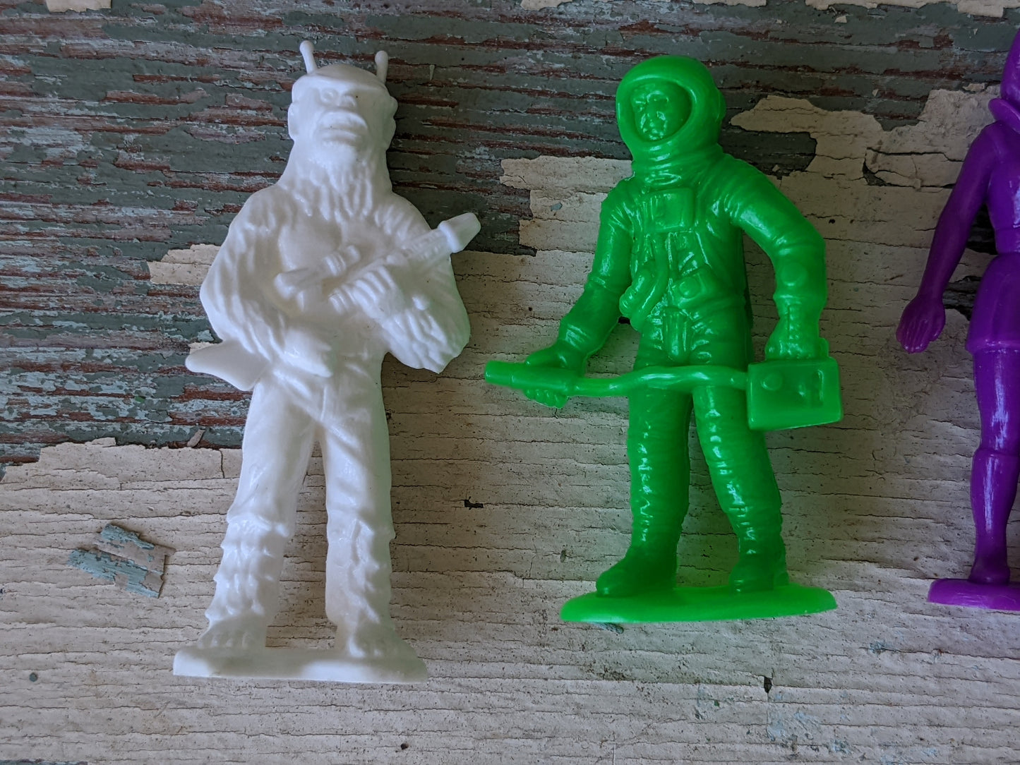 1978 Galacticos Ekaton Rare Colors!! Space Patrol **From Peru Argentina Spain Galaxy Laser Team Set of 8