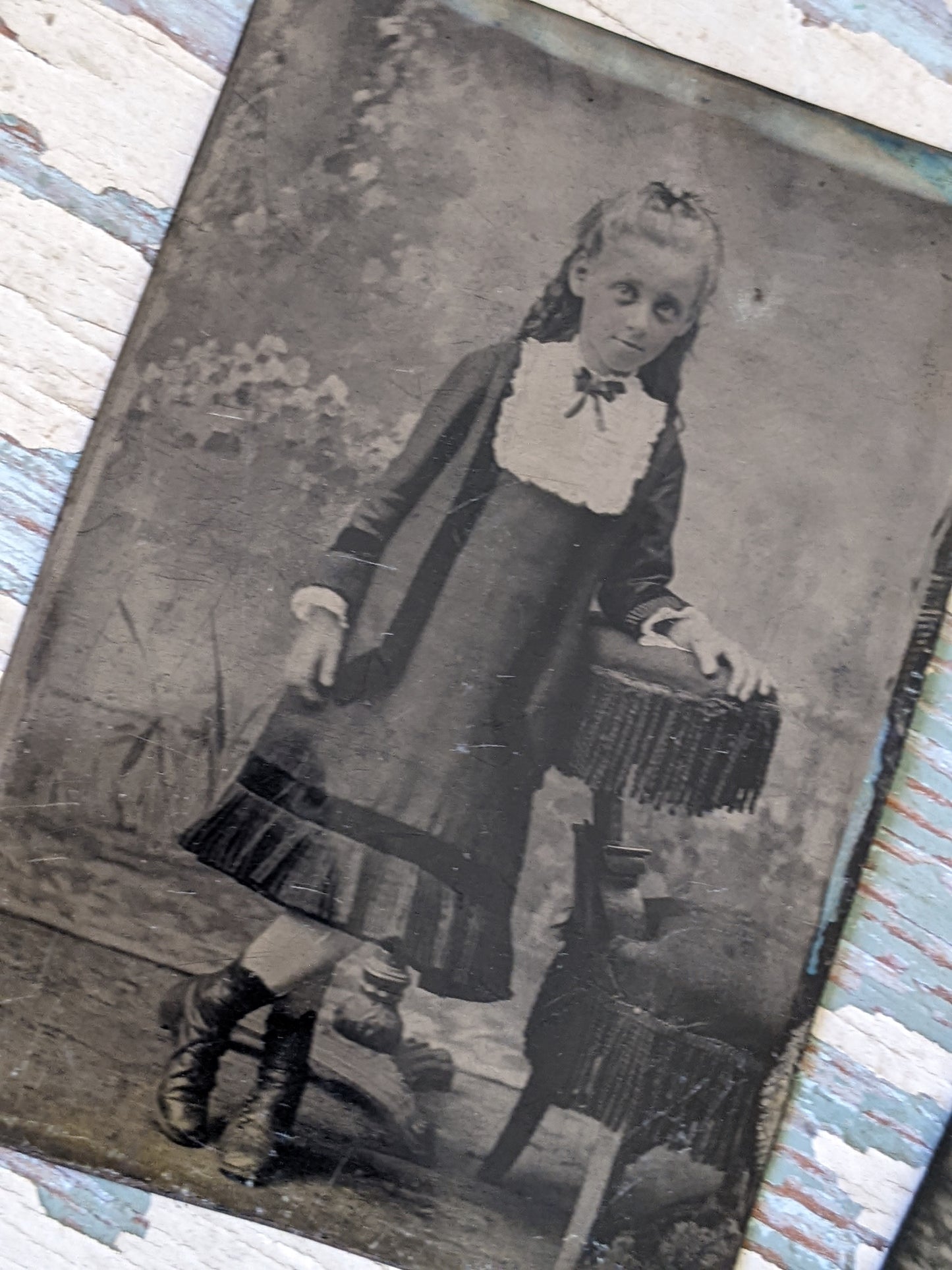 1800s Tintypes Small Family Set of 3 Portrait
