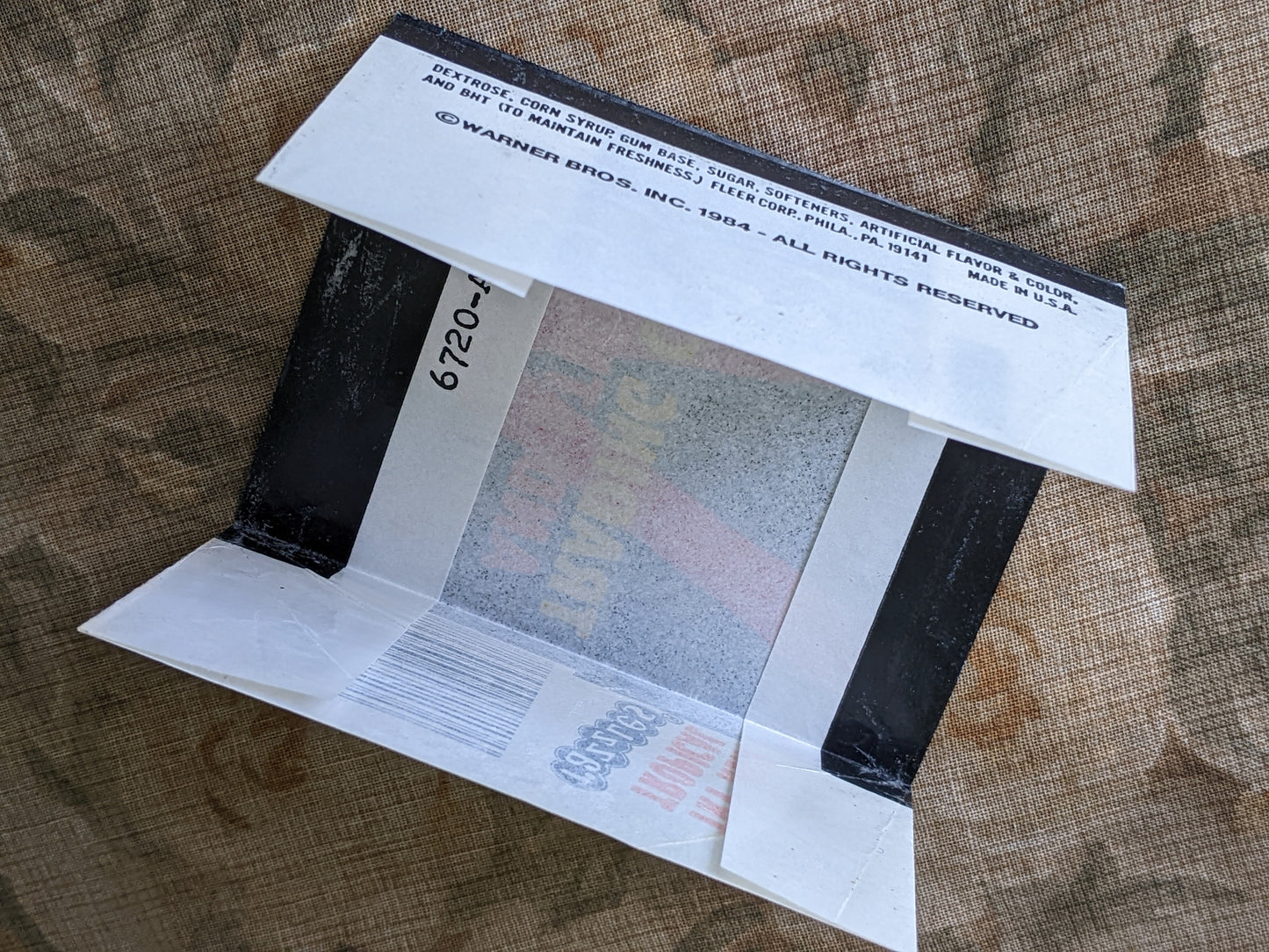 1984 Visitors Complete 66 Card Collection w 1 Empty Wax Wrapper By Fleer !! They're Here !!