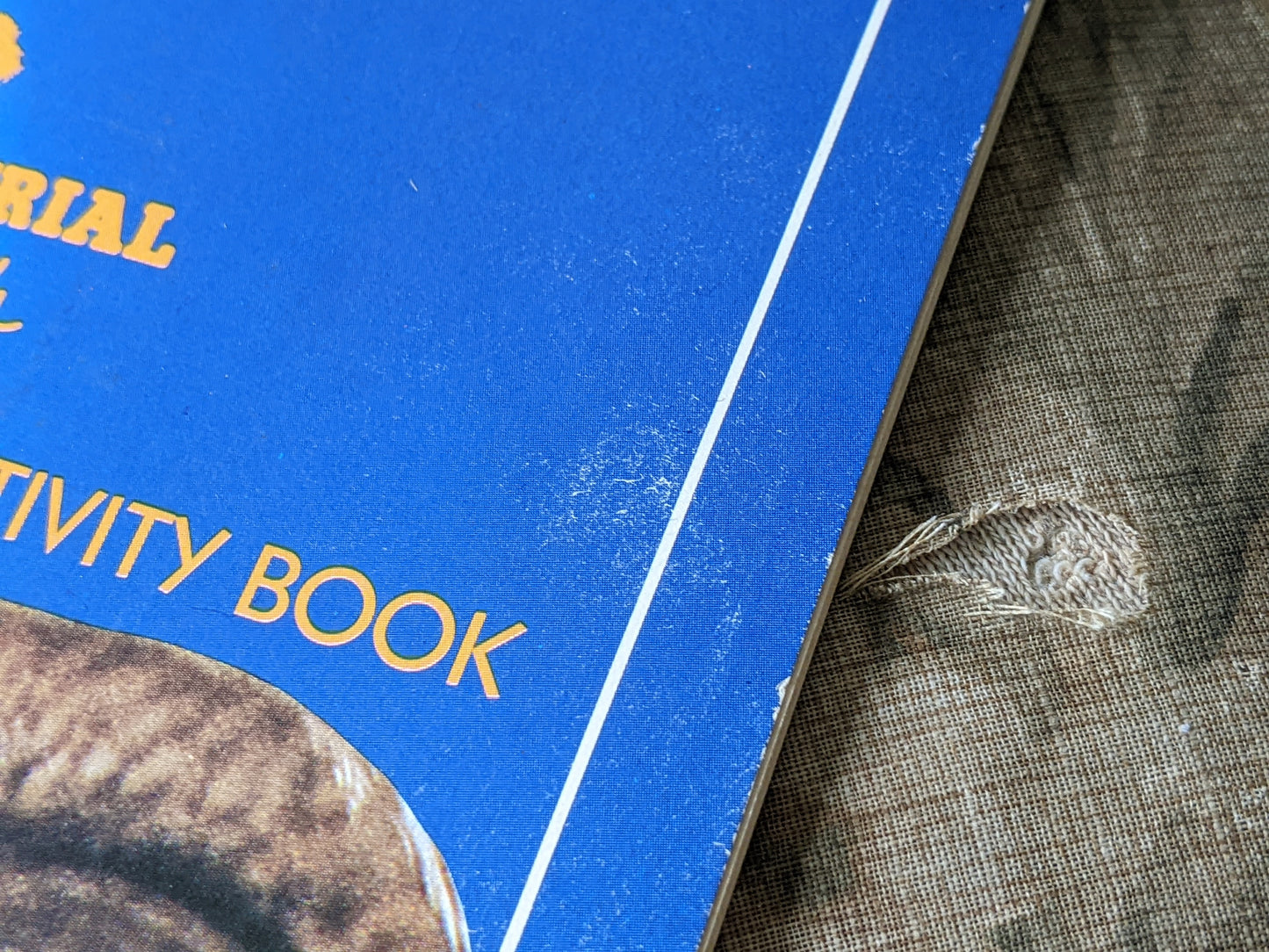 1982 E.T. The Extra-Terrestrial Original Picture Activity Book **Rare Full Size **Unused