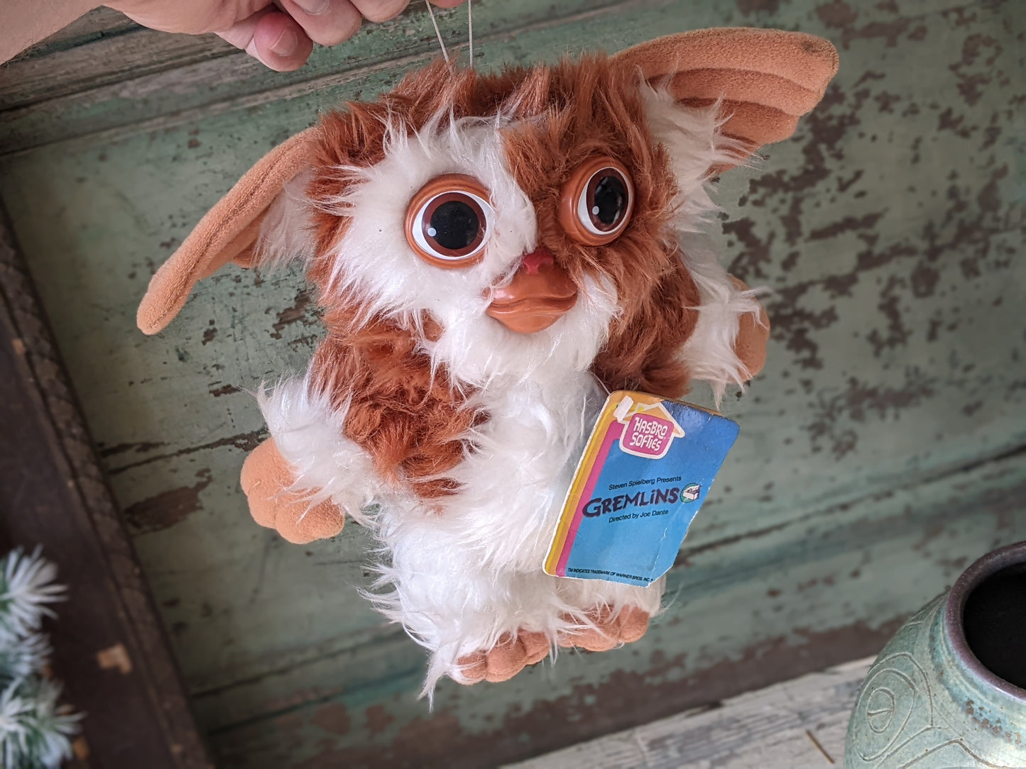 1984 Original Gizmo Squeaking Plushie by Hasbro w Original Tag