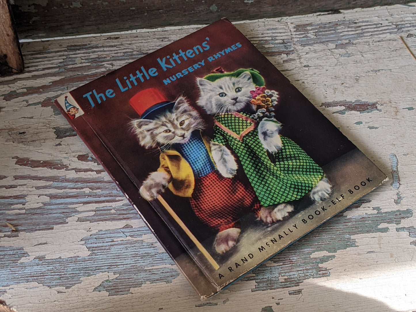 1941 The Little Kittens' Nursery Rhymes Hardcover by Rand McNally 440-25 **Book-Elf Books