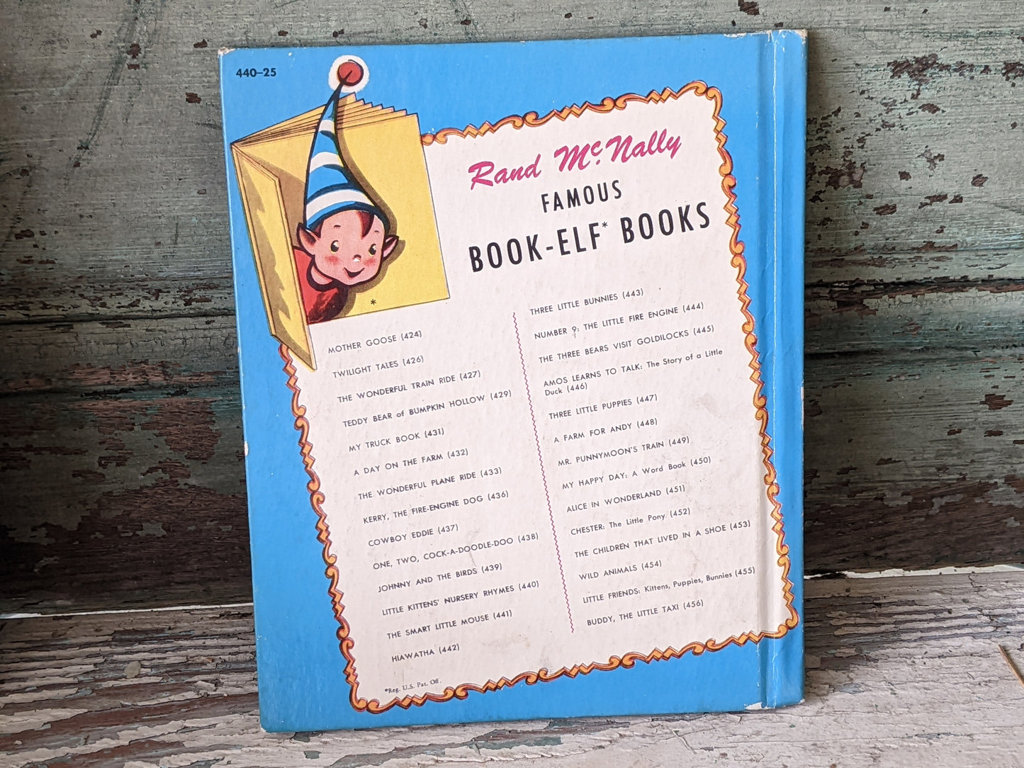 1941 The Little Kittens' Nursery Rhymes Hardcover by Rand McNally 440-25 **Book-Elf Books