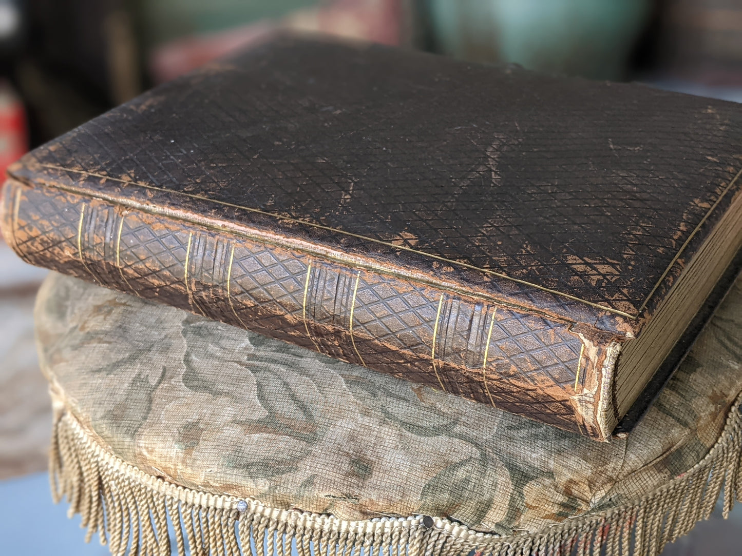 1800s Antique Family Photo Album Victorian Leather Original Photographs !! Amazing Historical Portraits Beautiful Reference Photography !!