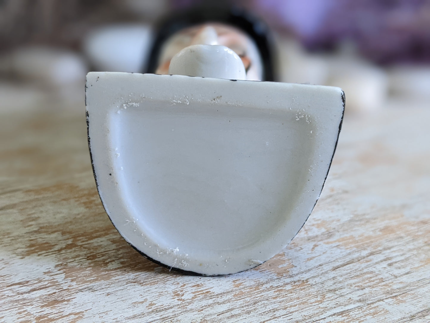 1910s Schafer & Vater Ashtray *Out of My Ears* W Top Hat
