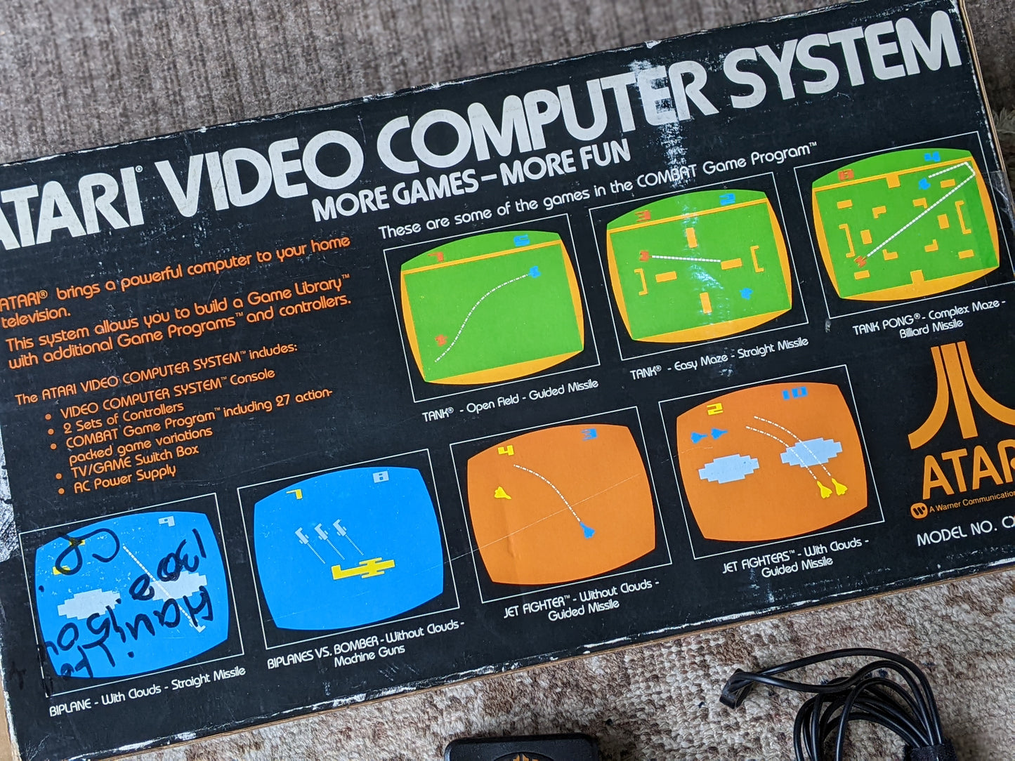 1980 Atari 2600 Instant Collection Console !! Amazing Condition !!