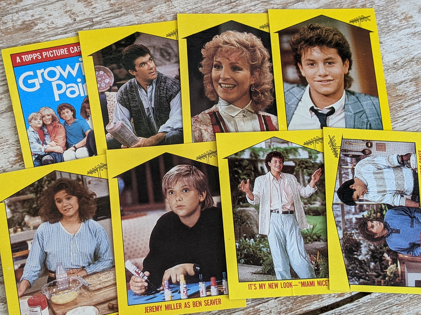 1988 Growing Pains **Complete Collection 66 Cards & 11 Stickers by Topps