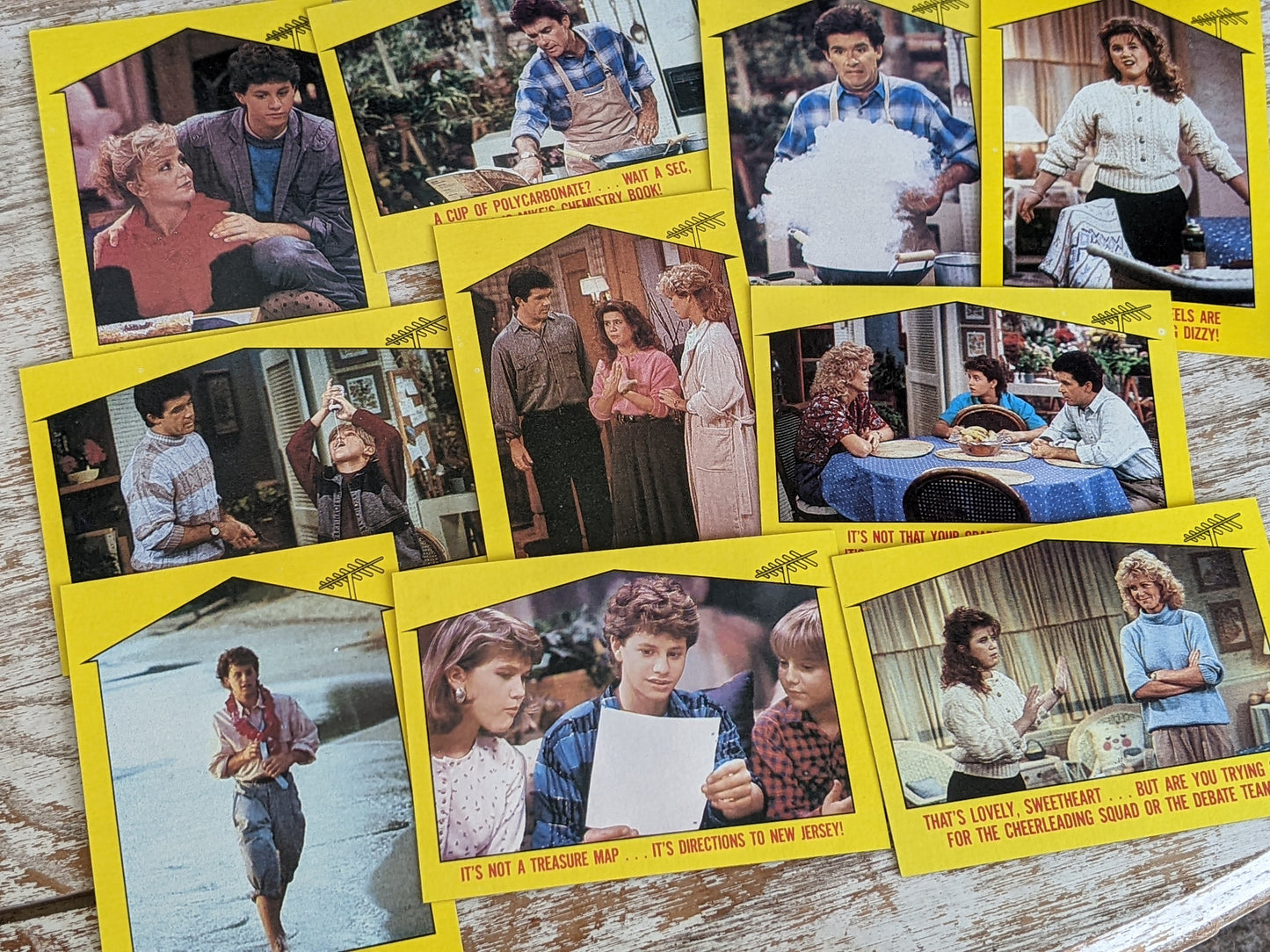 1988 Growing Pains **Complete Collection 66 Cards & 11 Stickers by Topps