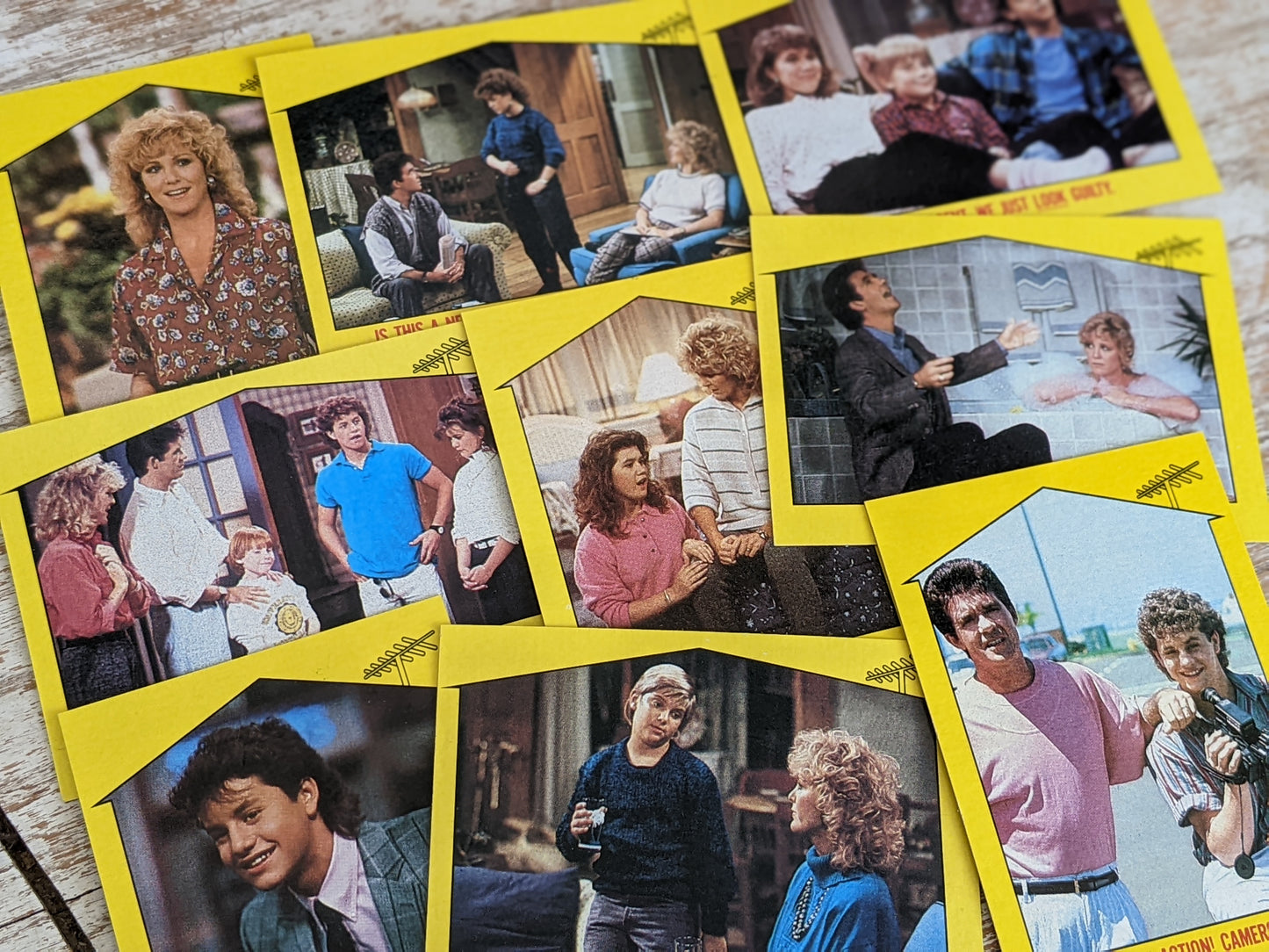 1988 Growing Pains **Complete Collection 66 Cards & 11 Stickers by Topps