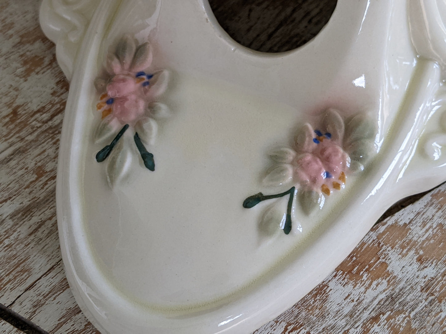 1920s Antique Porcelain Light Fixture Porcelier Ceiling Light Fixture Dual Bulb