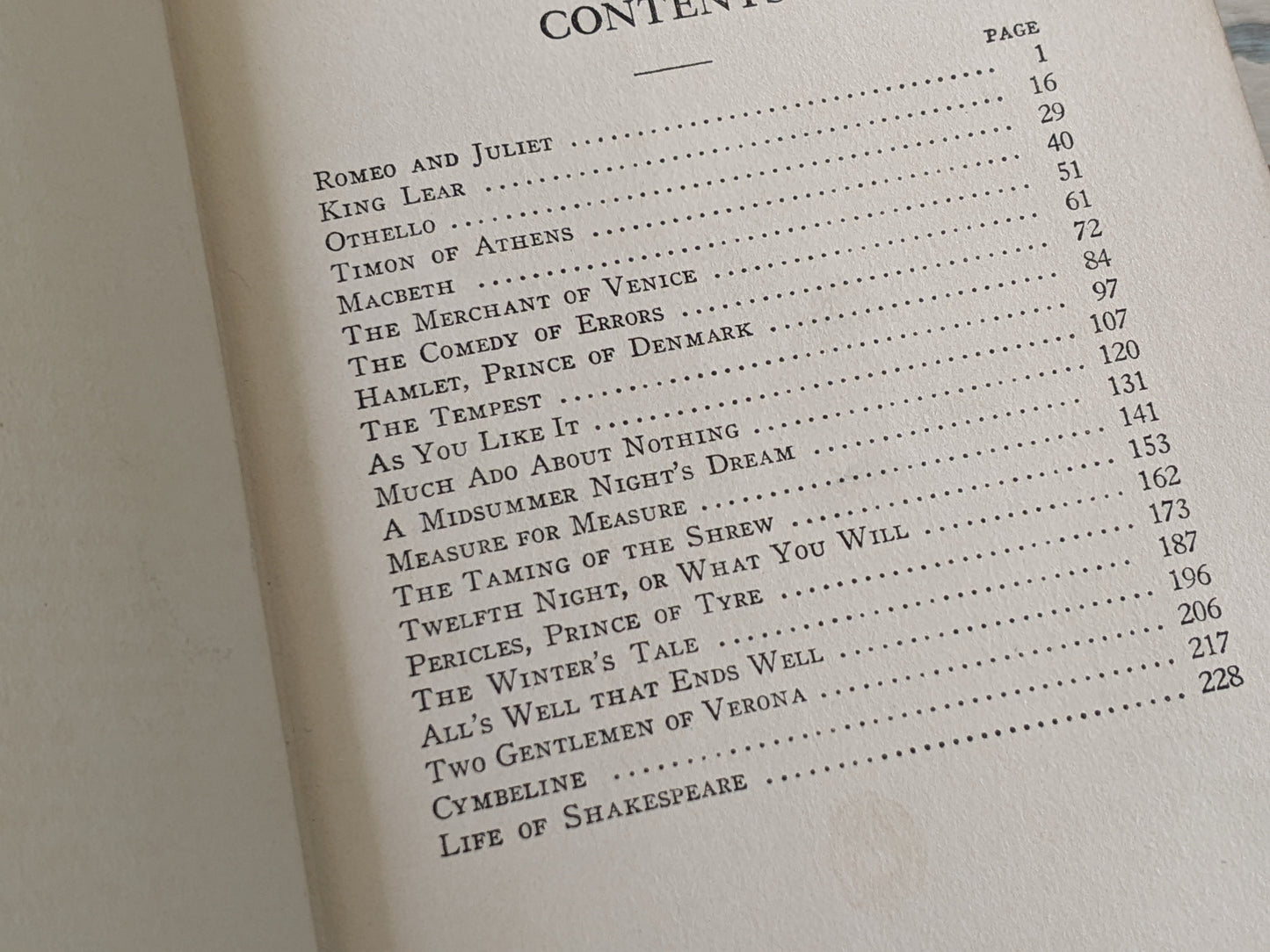 1920s Tales From Shakespeare Hardcover by Charles and Mary Lamb J.H. Sears & Company Inc.