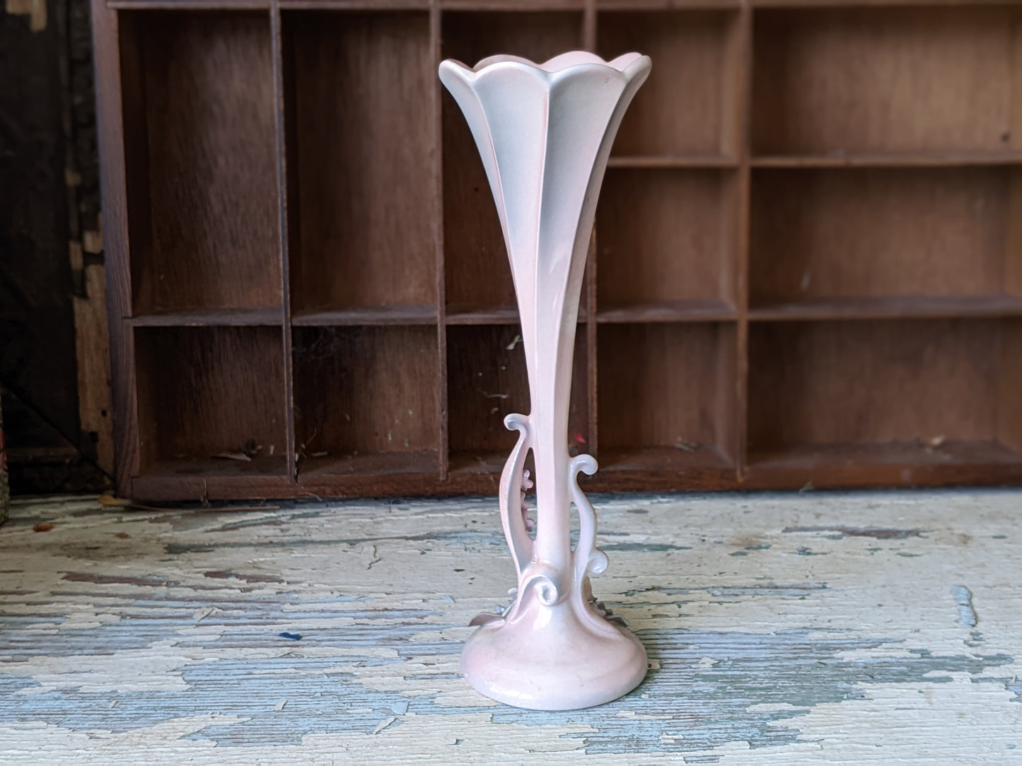 1940s Vintage Rare Early Mid-century Bud Vase by Florence Ceramics Pasadena California **Amazing Condition!!