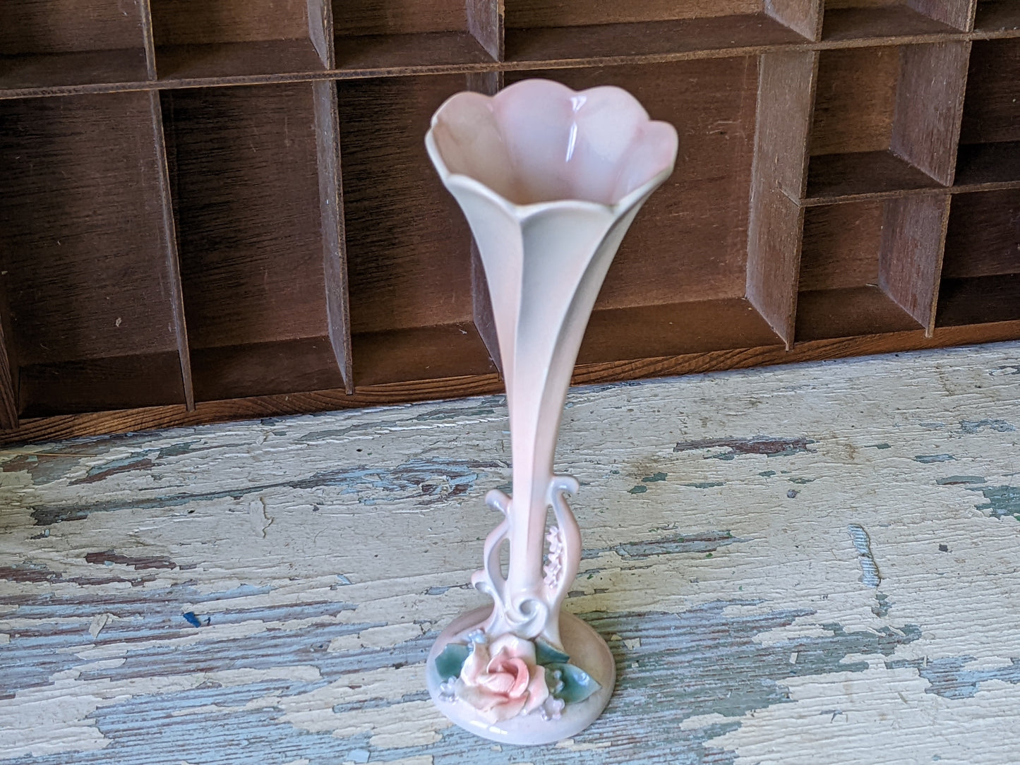 1940s Vintage Rare Early Mid-century Bud Vase by Florence Ceramics Pasadena California **Amazing Condition!!