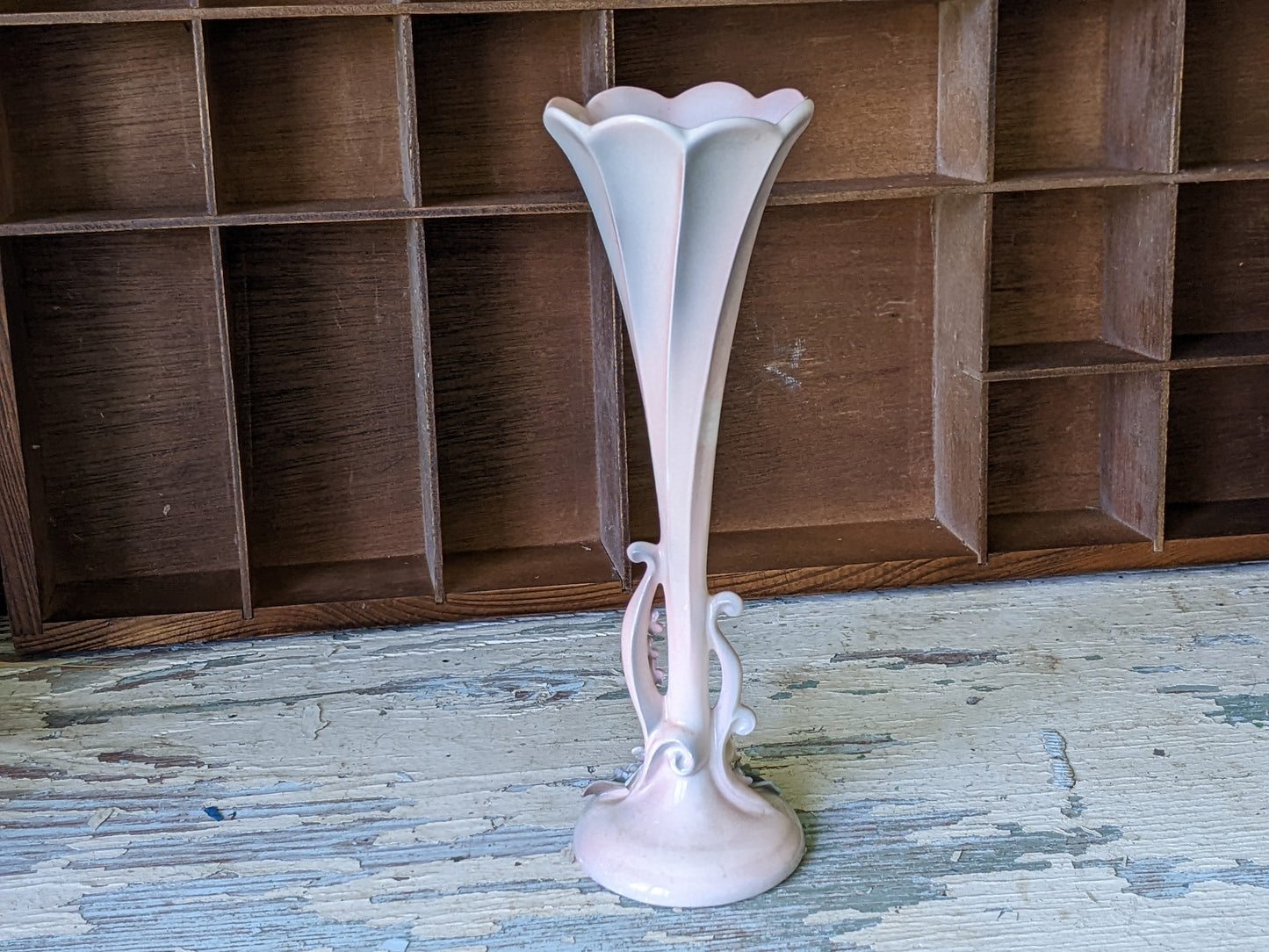 1940s Vintage Rare Early Mid-century Bud Vase by Florence Ceramics Pasadena California **Amazing Condition!!