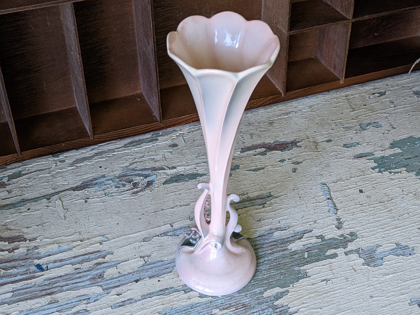 1940s Vintage Rare Early Mid-century Bud Vase by Florence Ceramics Pasadena California **Amazing Condition!!
