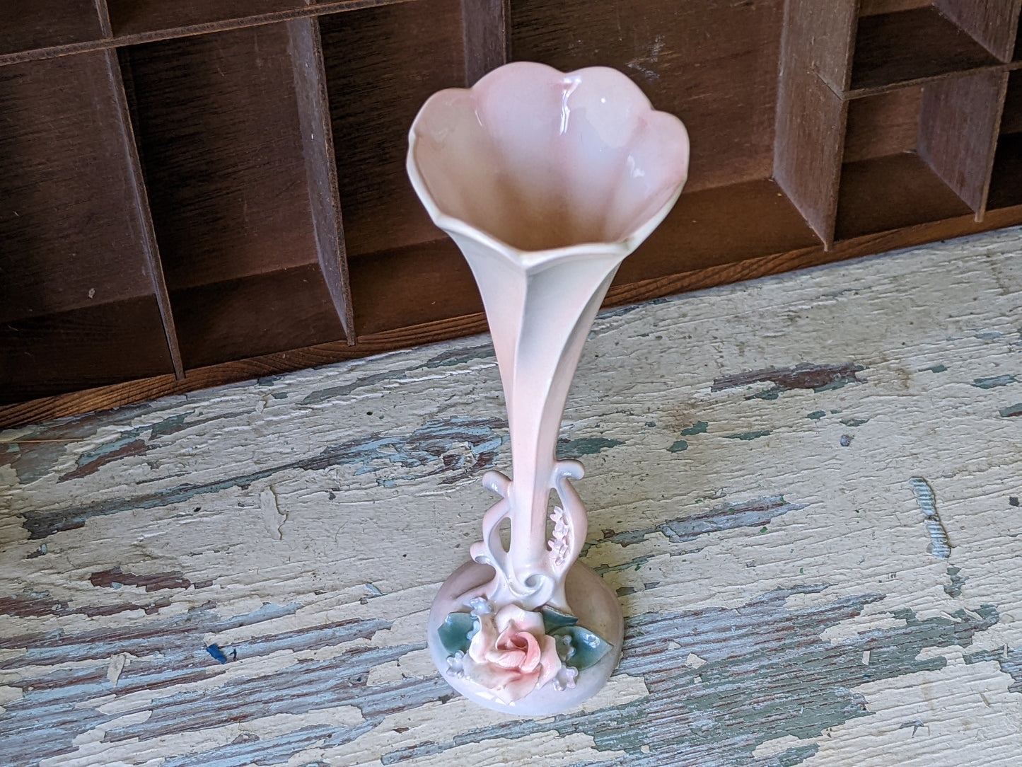 1940s Vintage Rare Early Mid-century Bud Vase by Florence Ceramics Pasadena California **Amazing Condition!!