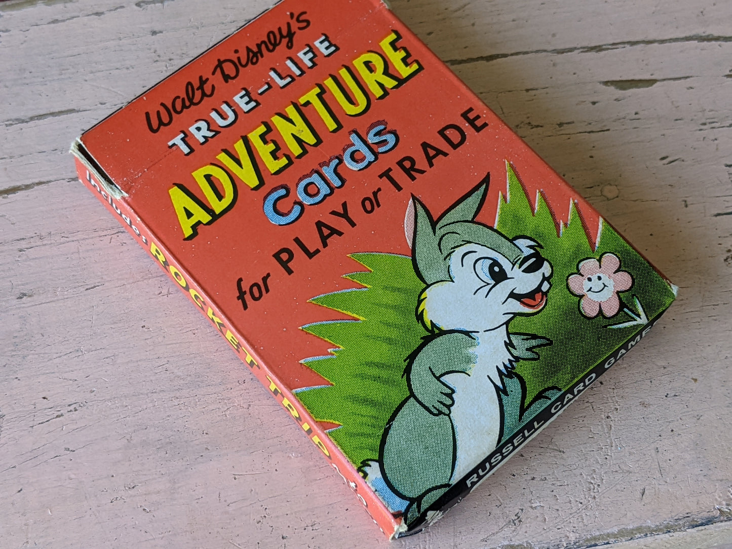 1950s Super Fun True-Life Adventure Cards by Walt Disney Nature Photography Educate Play Trade !! Exciting Vintage Gifts !!