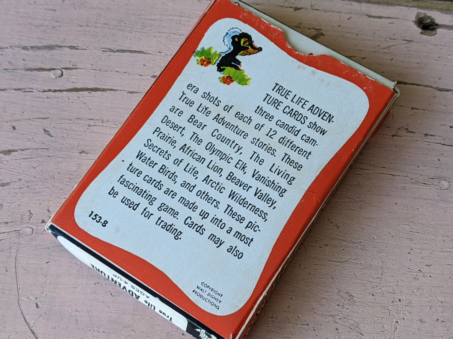 1950s Super Fun True-Life Adventure Cards by Walt Disney Nature Photography Educate Play Trade !! Exciting Vintage Gifts !!