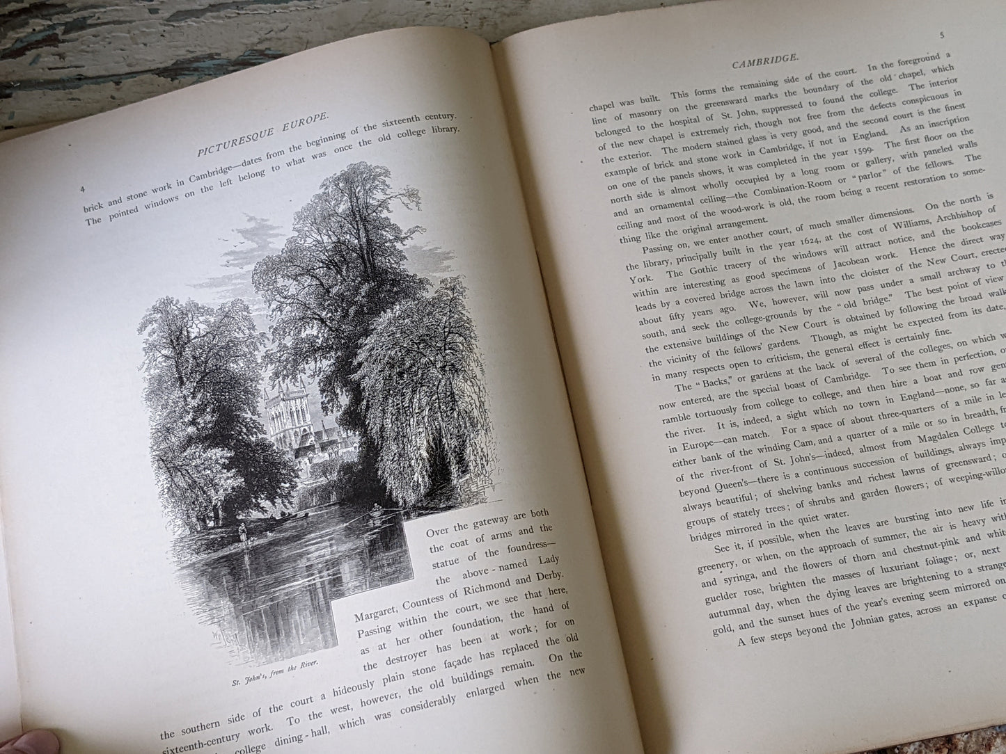 1877 Vol. 21 Twenty-One Picturesque Europe !! Unbelievably Rare Find !! D. Appleton & Co. Original Etchings !! Rare Antique Gifts !!