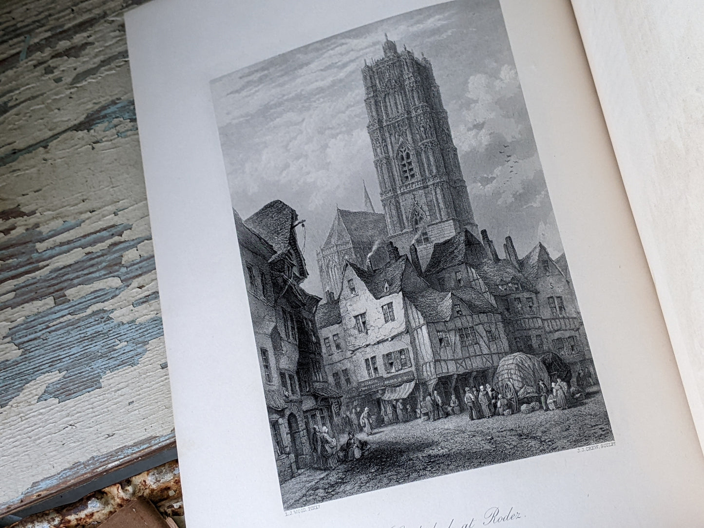 1877 Vol. 24 Twenty-Four Picturesque Europe !! Unbelievably Rare Find !! D. Appleton & Co. Original Etchings !! Rare Antique Gifts !!