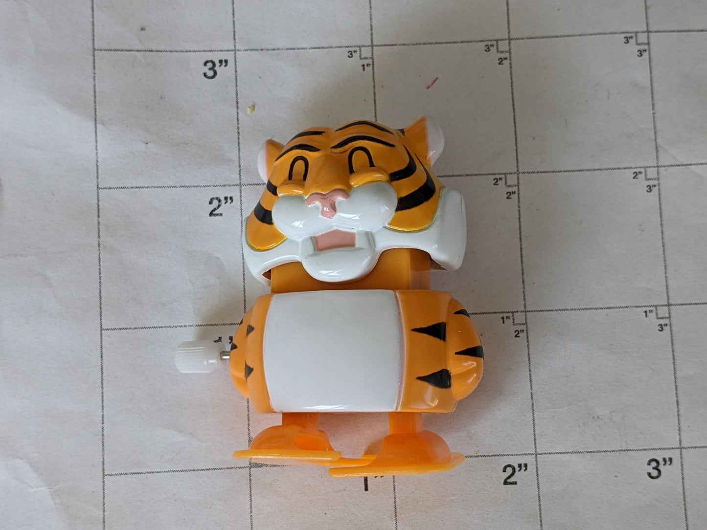 1980s Tiger Wind-Up Toy Wobbling Head & Walking Working !! Amazing Vintage Gifts !! Retro Gift Ideas !!