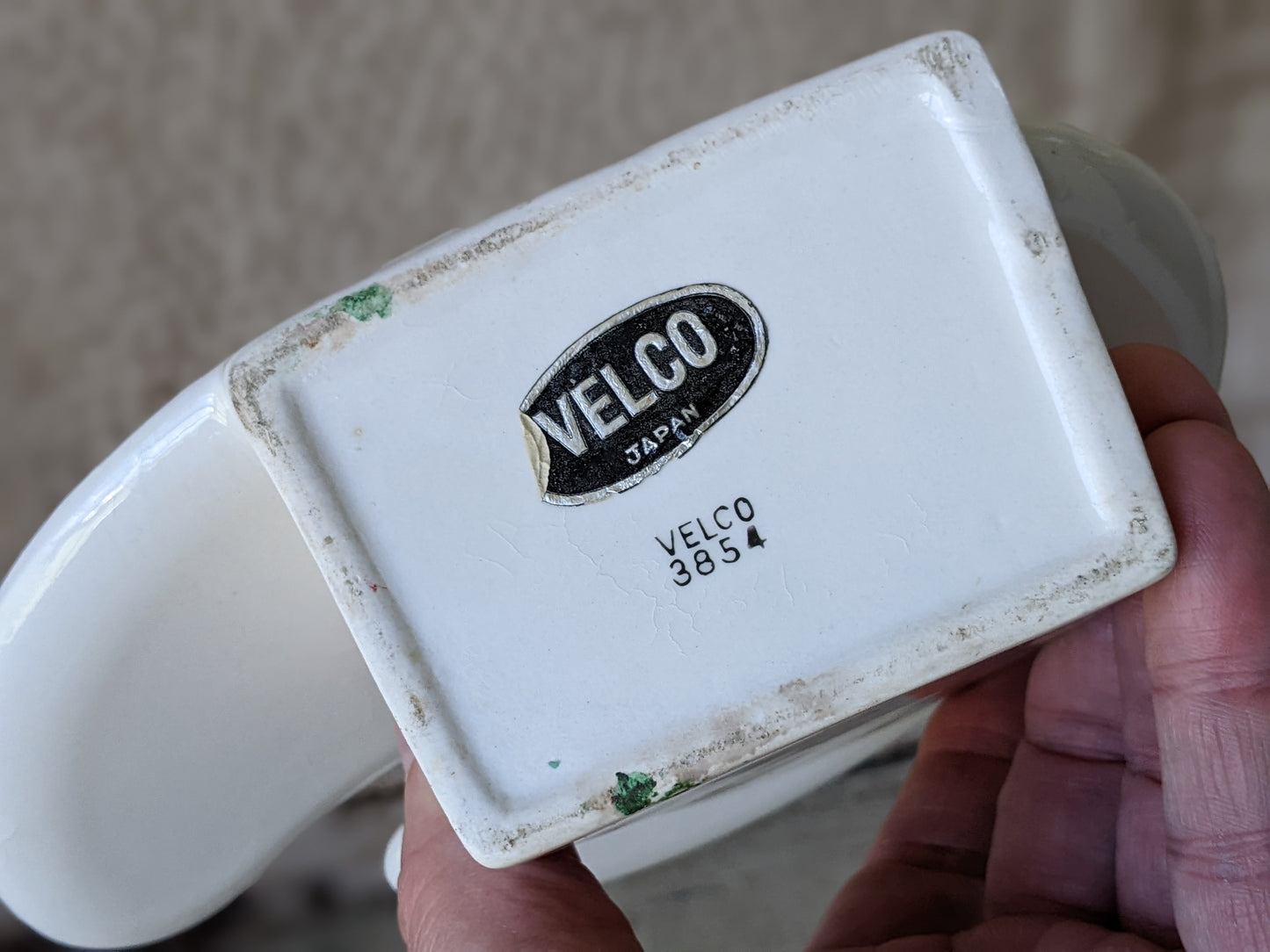 Vintage Velco Artist Palette Planter Tabletop Gold Made In Japan No. 3854 !! Rare Vintage Gifts !! Retro Nostalgia Memorabilia !!