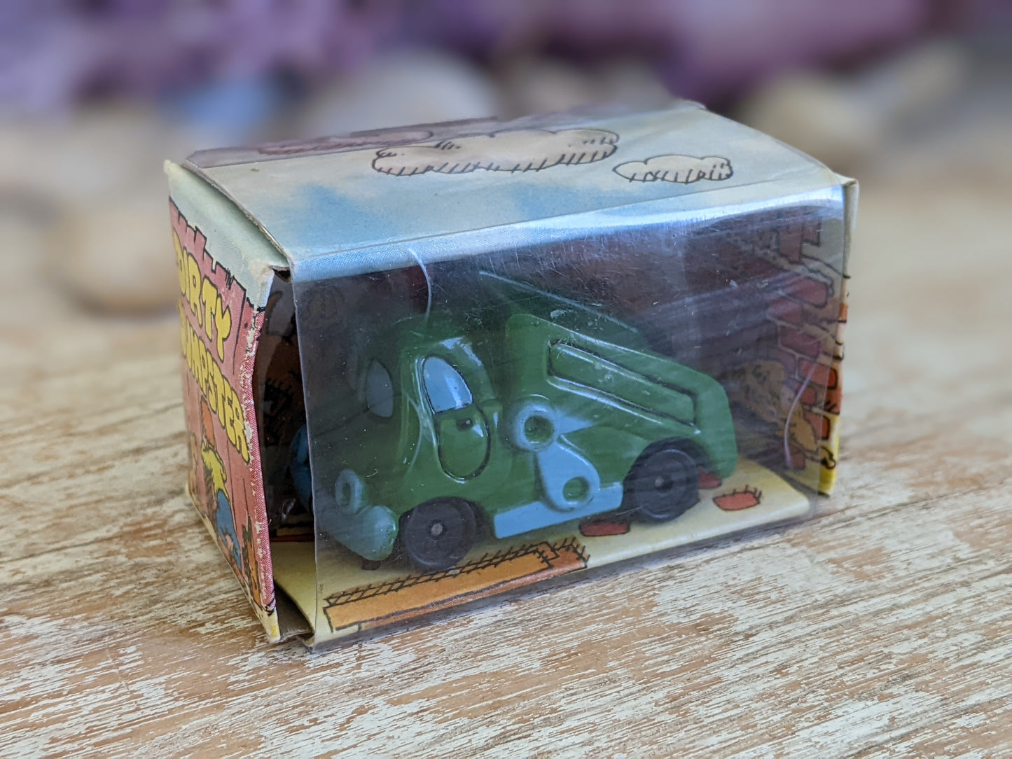 1976 Funkymobiles Dirty Dumpster by Wallace Berrie NIP NOS !! Amazing Retro Memories !! Rare Vintage Gifts !!
