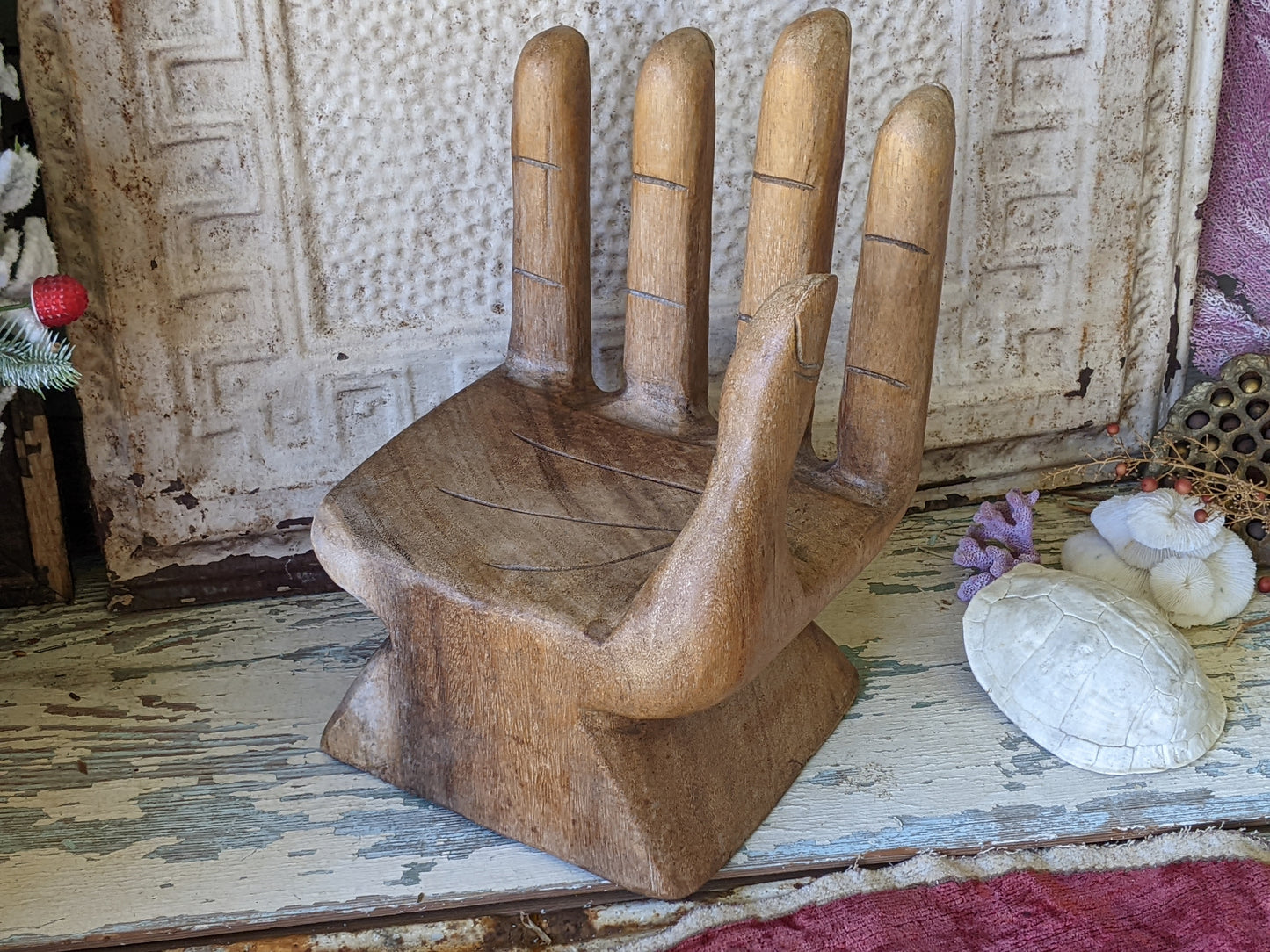 Vintage !! Rare Design !! Hand Sculpture Single Piece Wood !! Unique Awesome Vintage Gifts !! Retro Designs !!