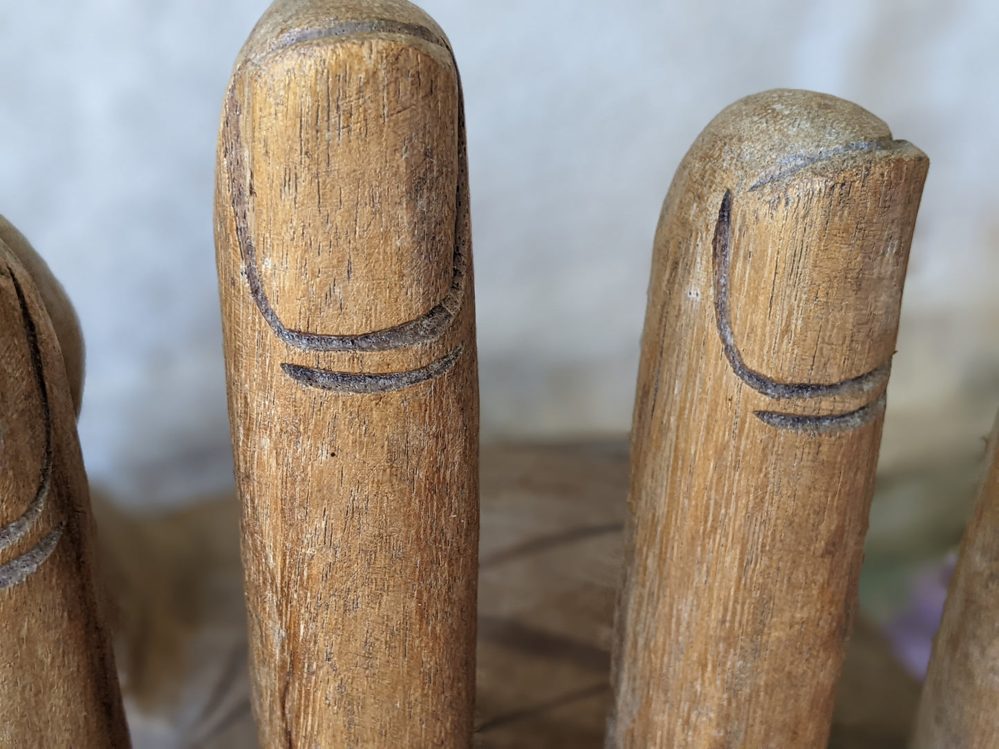 Vintage !! Rare Design !! Hand Sculpture Single Piece Wood !! Unique Awesome Vintage Gifts !! Retro Designs !!