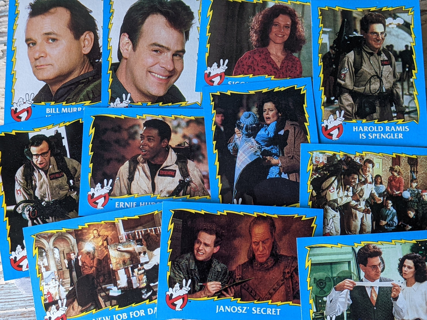 1989 Ghostbusters 2 Complete 88 Photo Card Set + 11 Stickers by Topps !! Amazing Vintage Retro Gifts & Collectibles !!