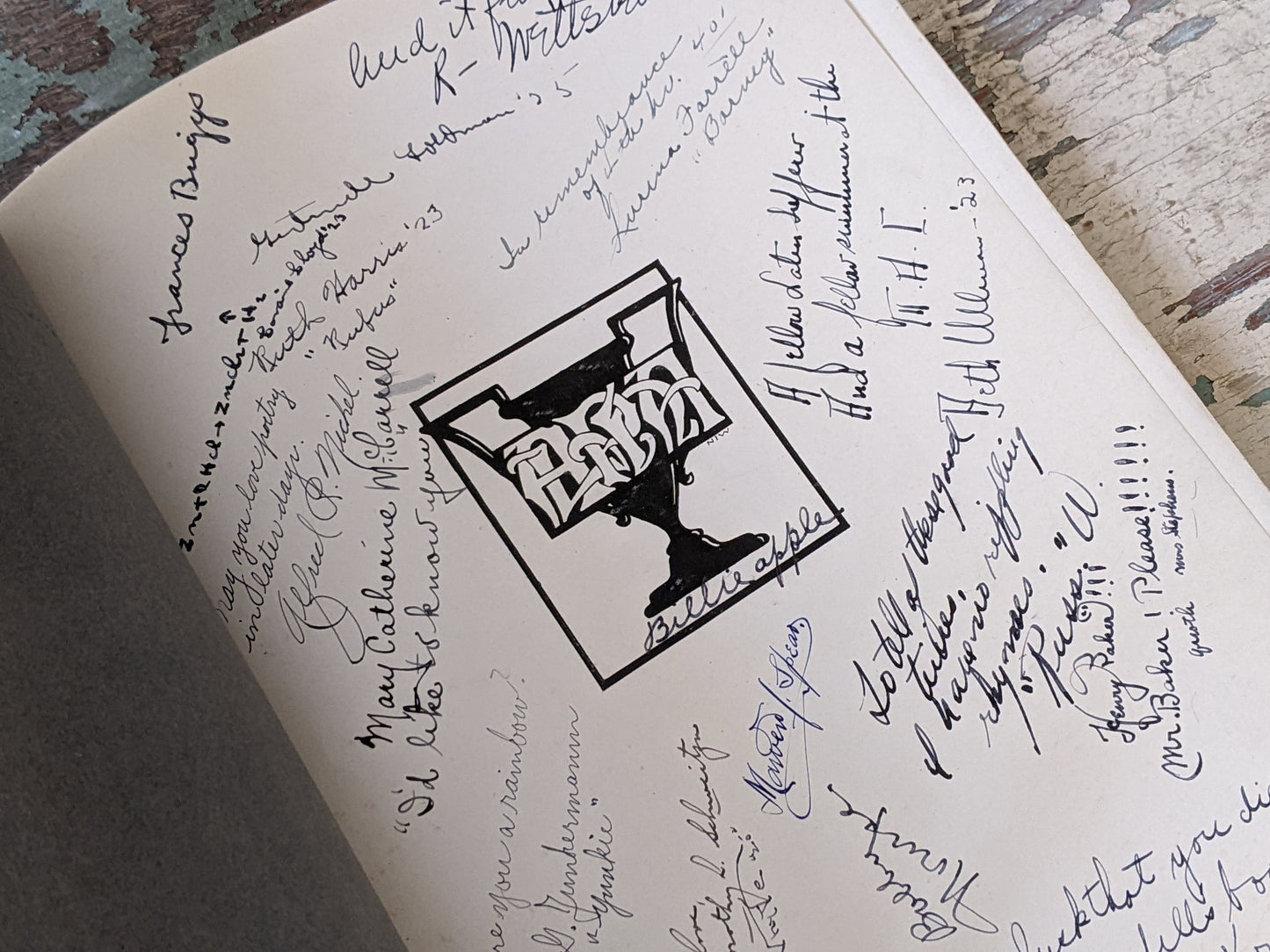 1922 The Mercury High School Yearbook Milwaukee Owned by Marcella Steel over 100 years old !! Amazing Historical Gifts & Collectibles !!