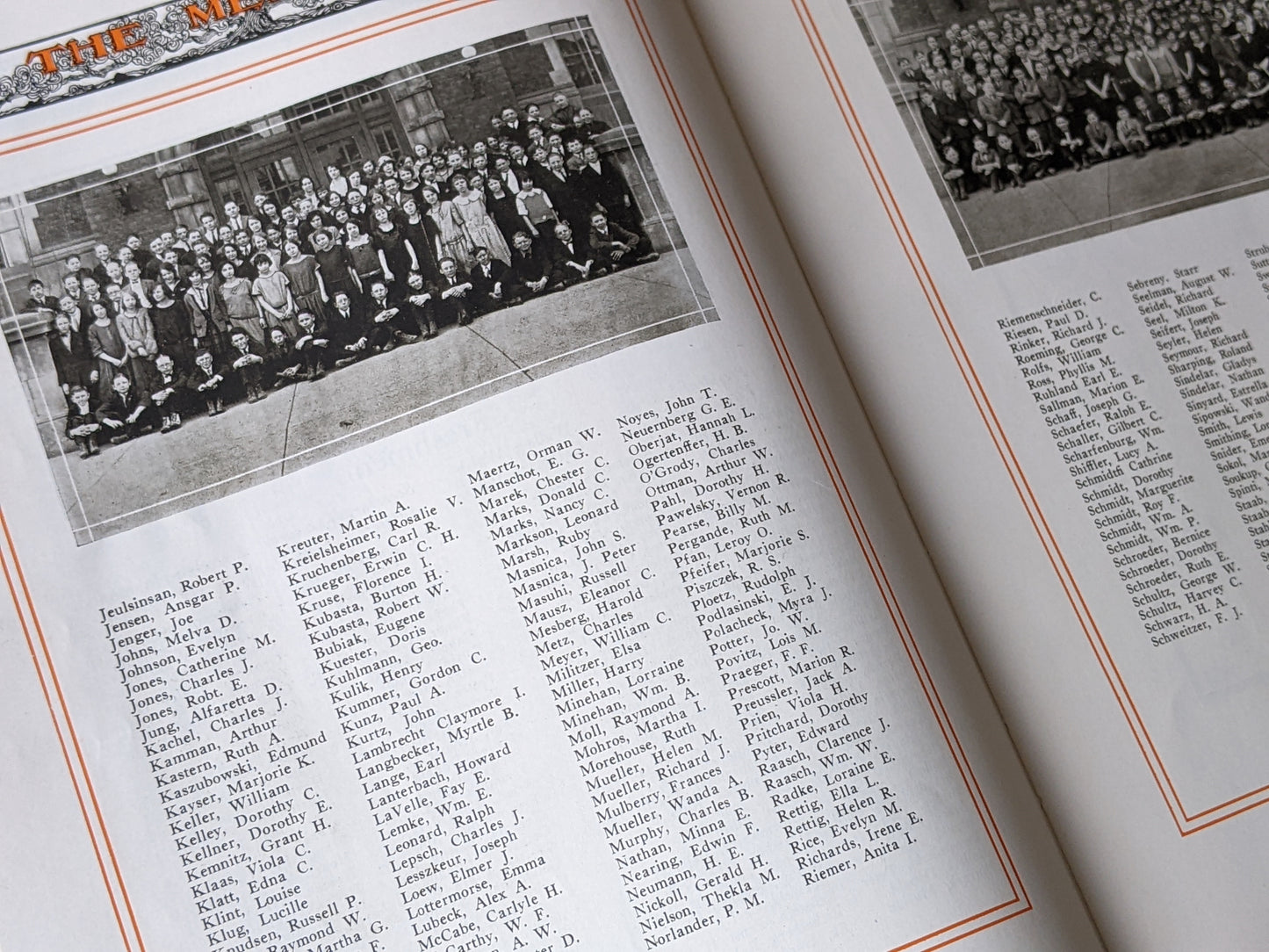 1923 The Mercury High School Yearbook Milwaukee Owned by Marcie Steel over 100 years old !! Amazing Historical Gifts & Collectibles !!