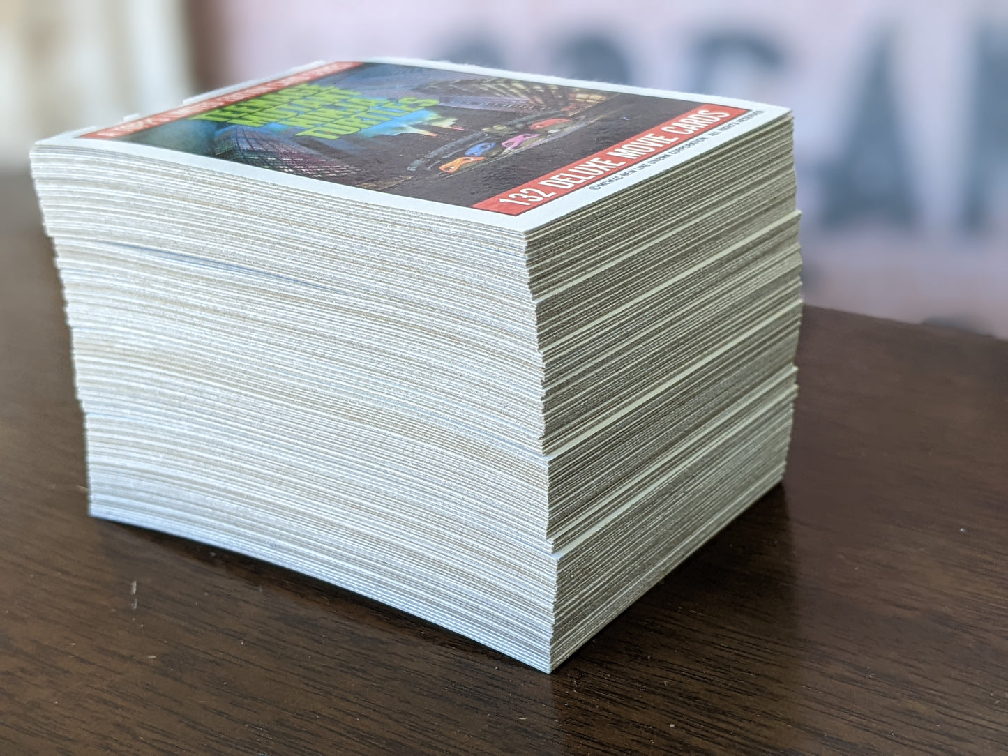 1990 TMNT !! Mint !! Complete Deluxe Limited Edition 132 Cards + 11 Stickers Teenage Mutant Ninja Turtles !! Awesome Vintage Gifts !!