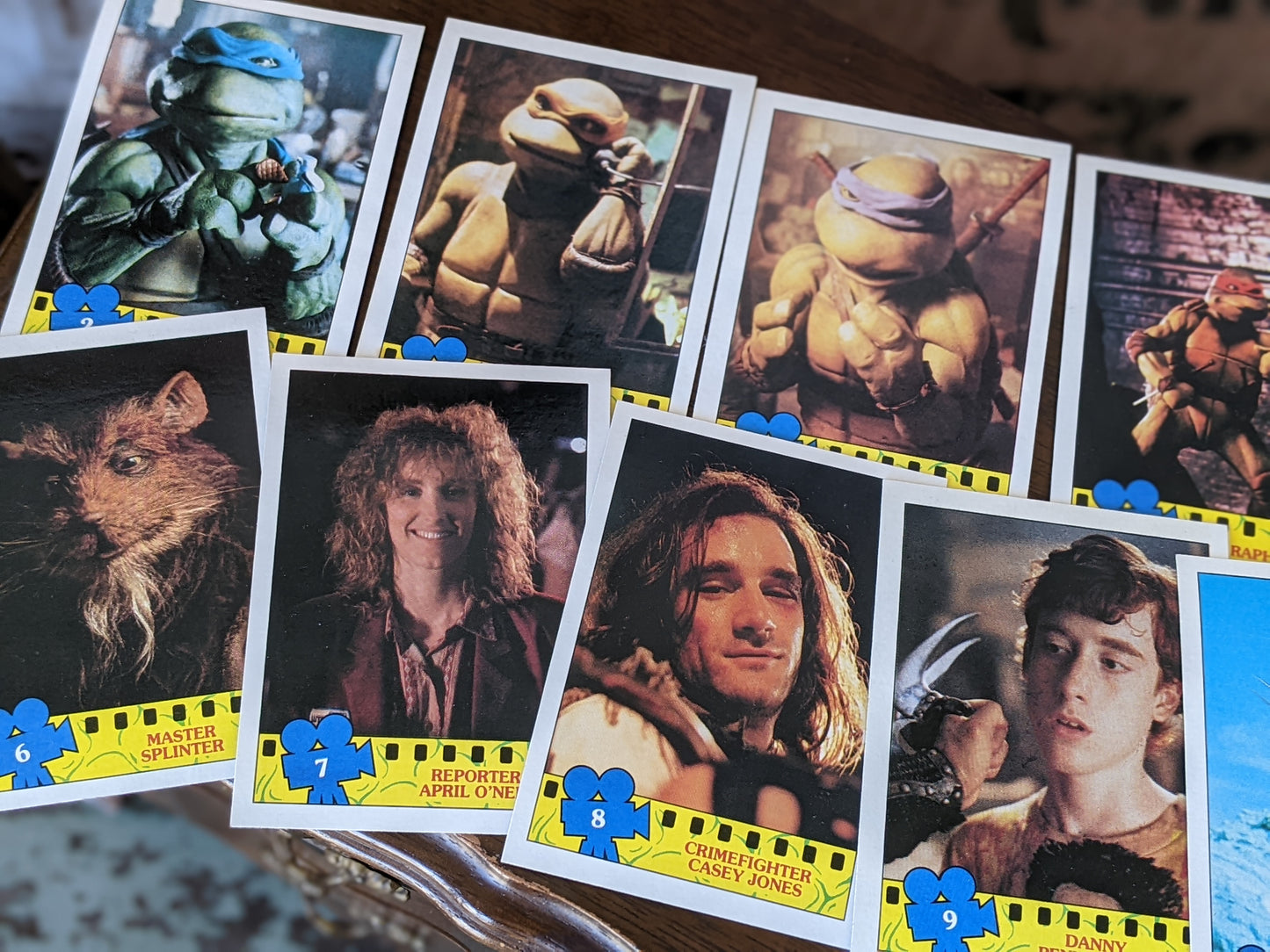 1990 TMNT !! Mint !! Complete Deluxe Limited Edition 132 Cards + 11 Stickers Teenage Mutant Ninja Turtles !! Awesome Vintage Gifts !!